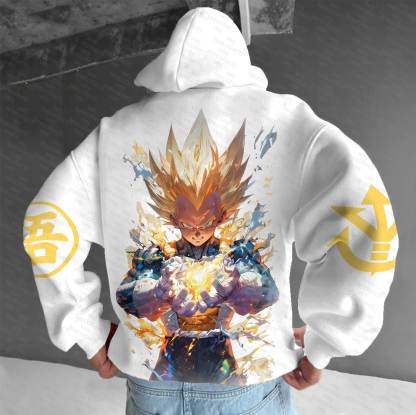 Unisex “Dragonball” Anime Graphic Streetwear Vintage Hoodie