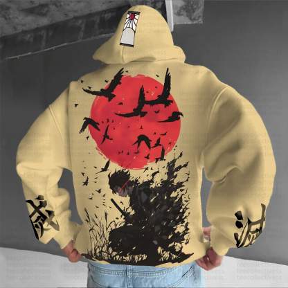 Unisex “Demon Slayer” Anime Graphic Streetwear Vintage Hoodie
