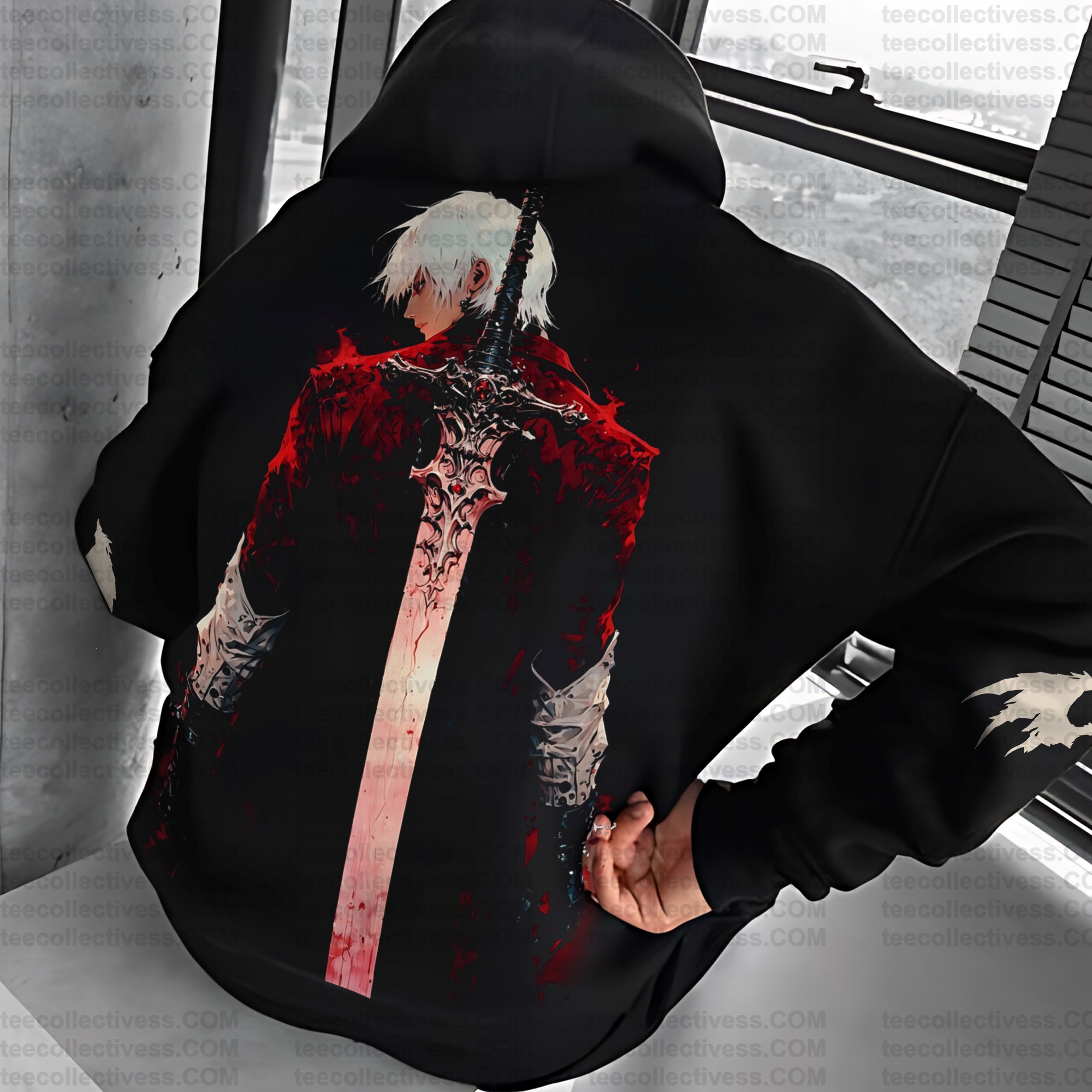 Unisex Anime Graphic Streetwear Vintage Hoodie