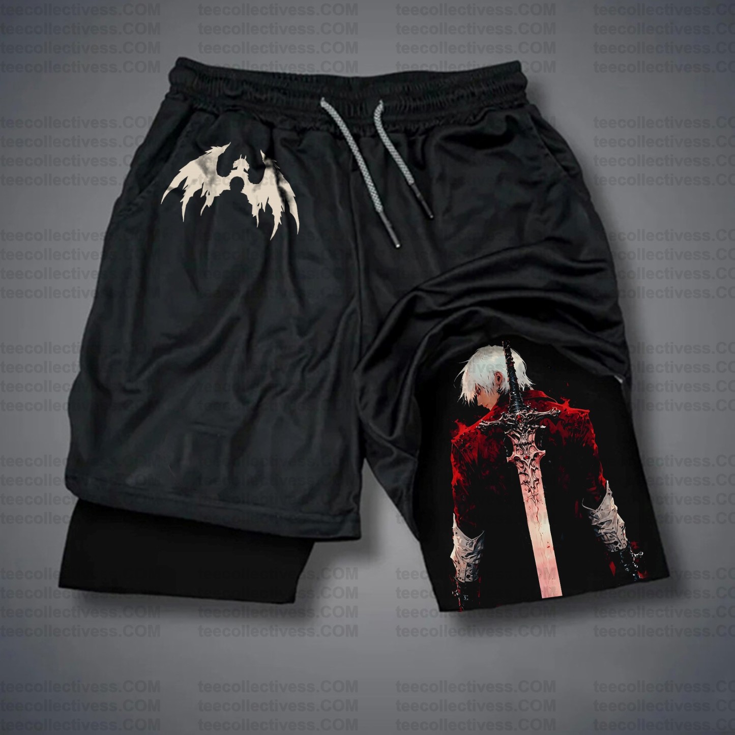 Unisex Casual Anime Streetwear Shorts 丨Demon Slayer X Pokémon