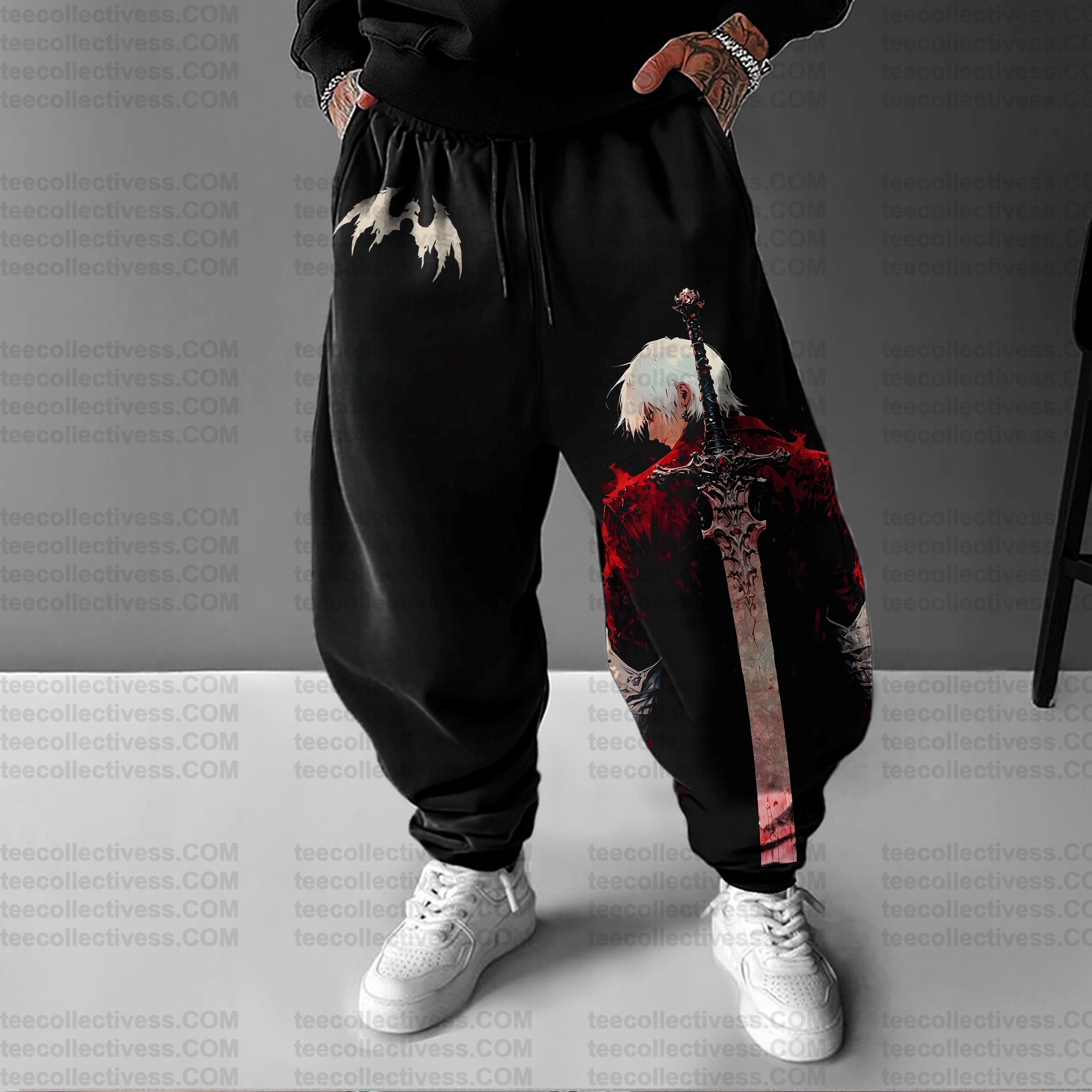 Unisex Casual Anime Streetwear Pants