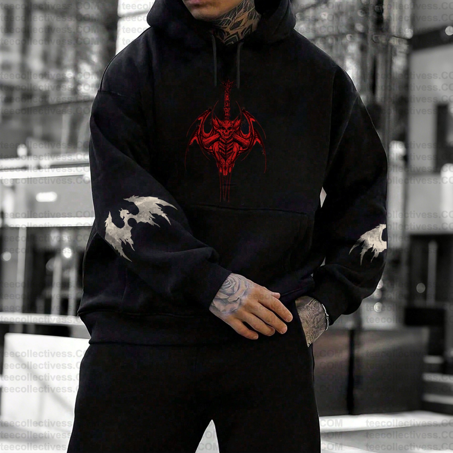 Unisex Anime Graphic Streetwear Vintage Hoodie