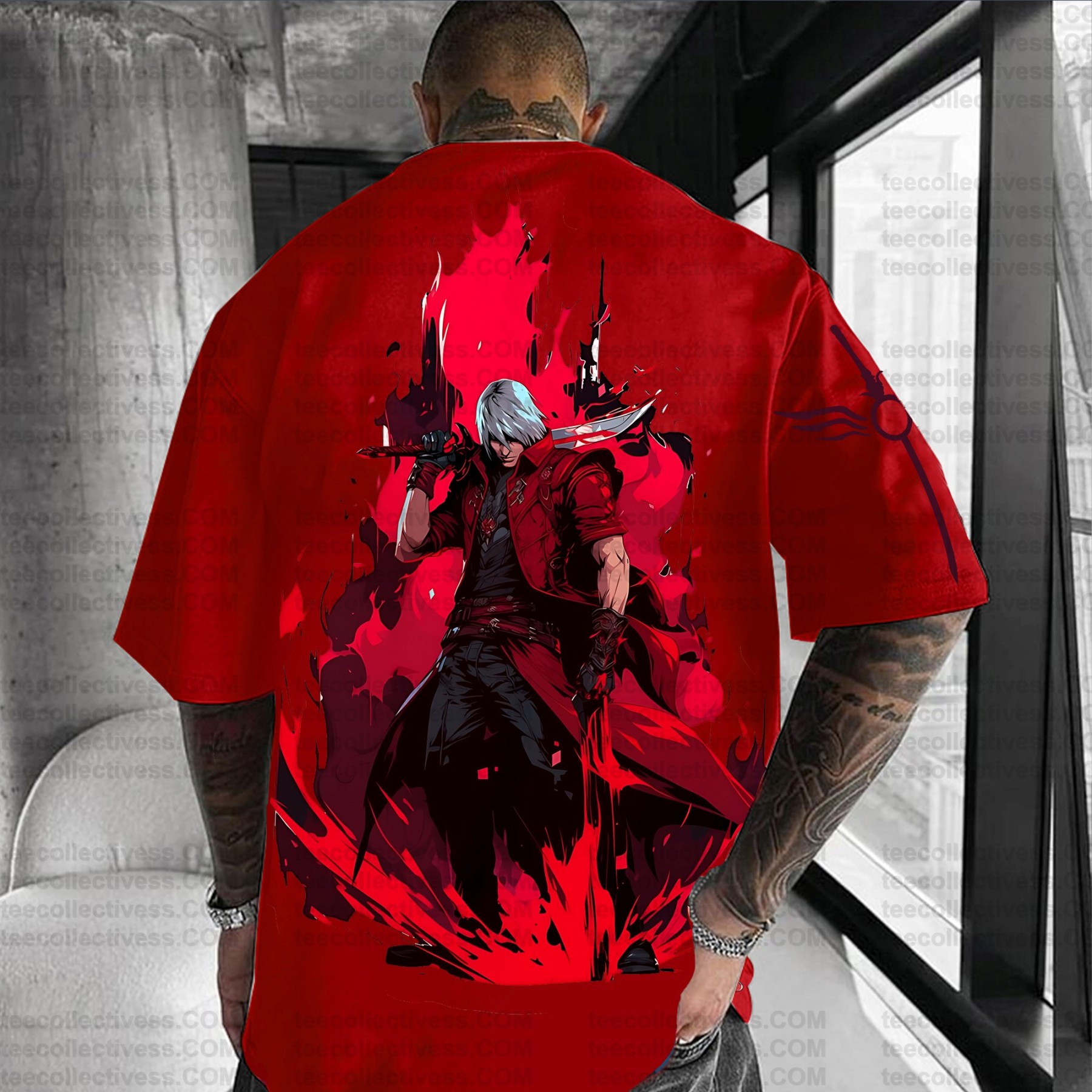 Unisex Anime Inspired Vintage T-Shirt丨Demon Slayer X Pokémon
