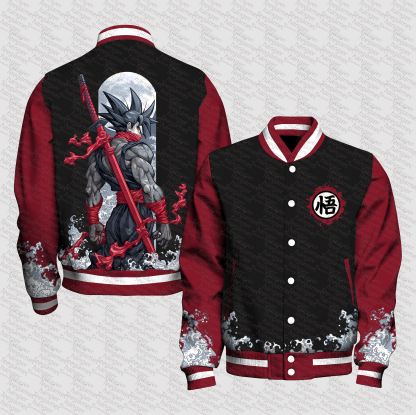 Unisex Vintage Anime Graphic Jacket