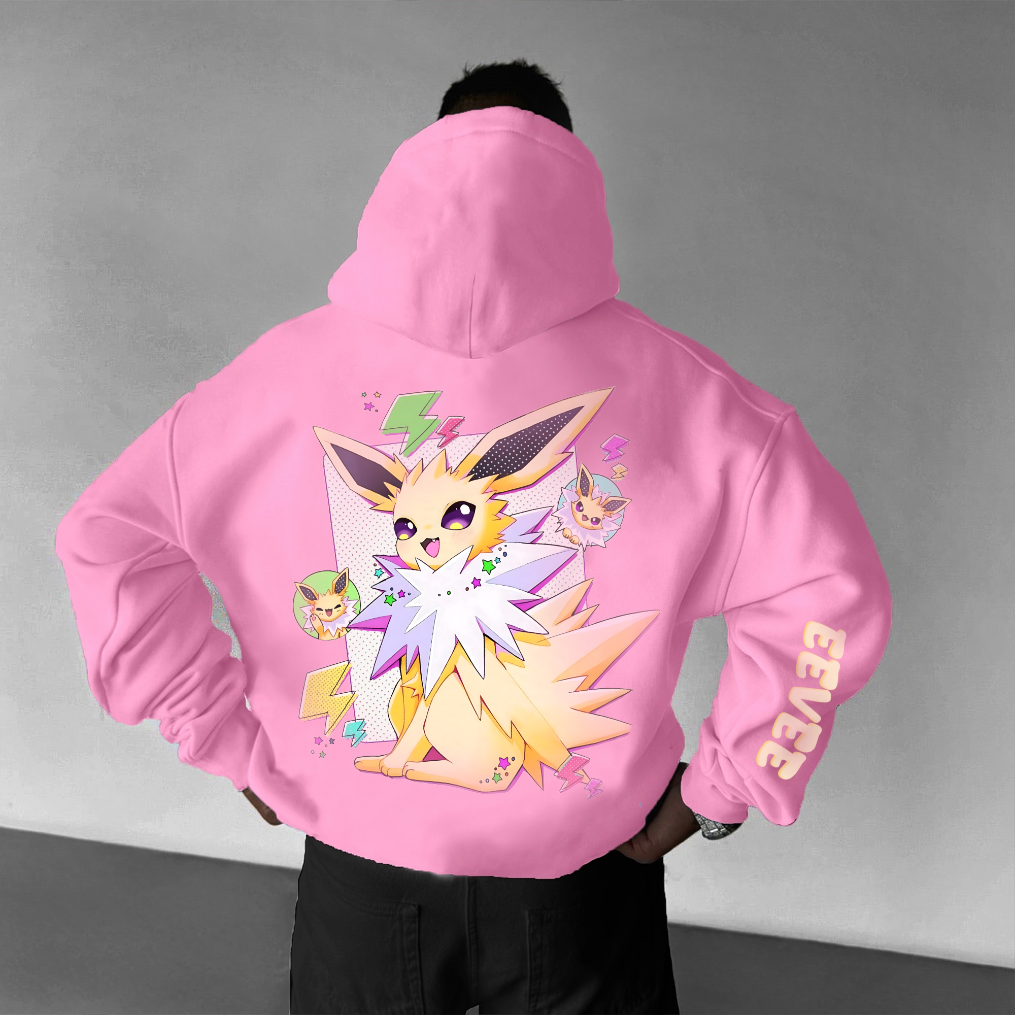 Unisex “Pokémon” Anime Graphic Streetwear Vintage Hoodie
