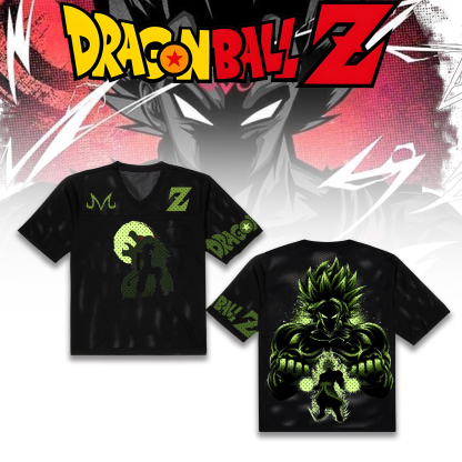 Unisex  “DRAGON BALL” Anime Style Retro I Mesh T-Shirt