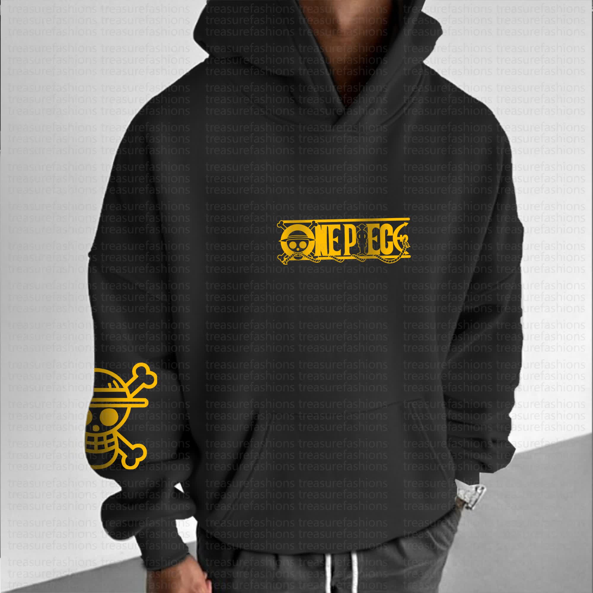 Unisex Anime Graphic Streetwear Vintage Hoodie丨One Piece