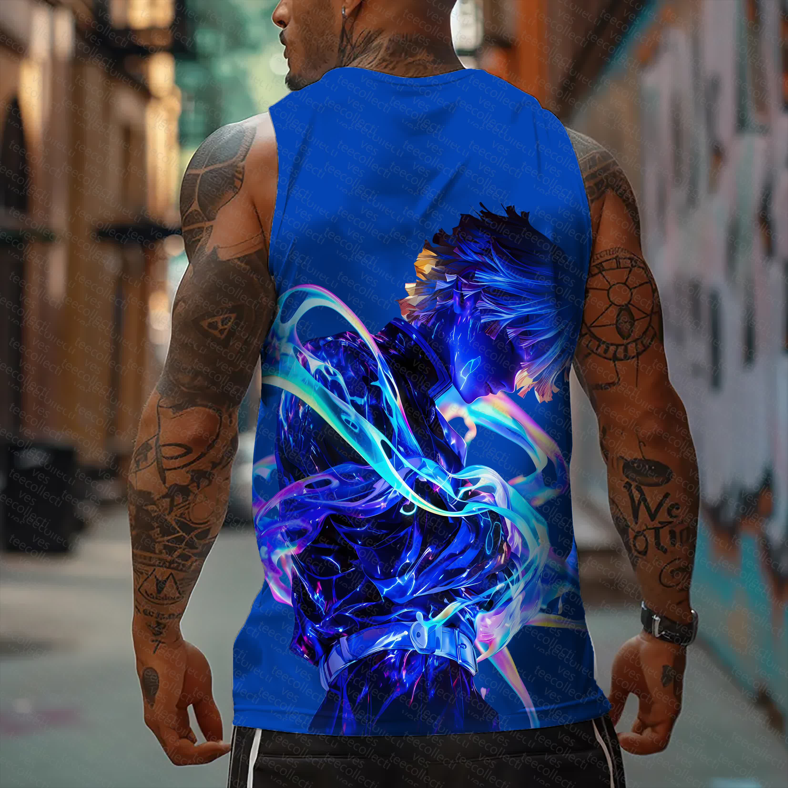 Unisex  “ Demon Slayer” Casual Anime  Tank Top