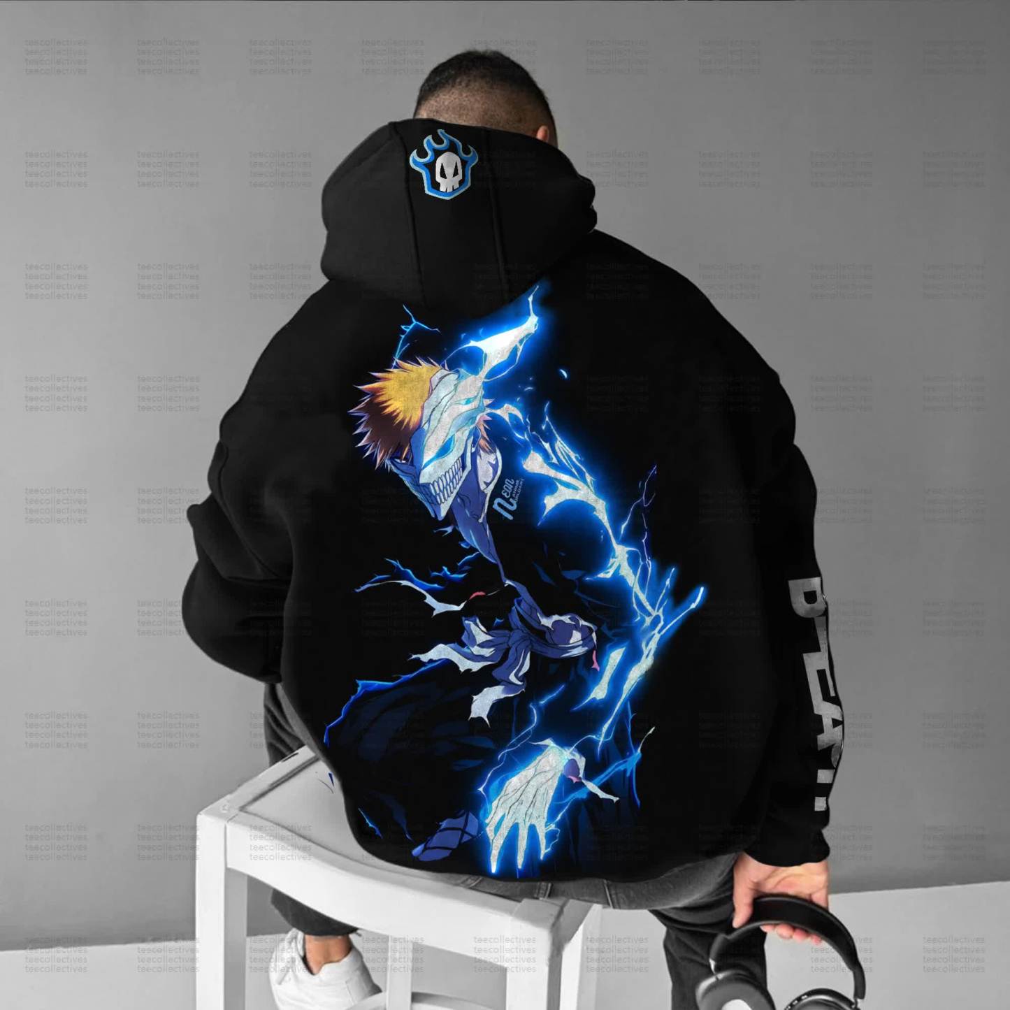 Unisex “Bleach” Anime Graphic Streetwear Vintage Hoodie