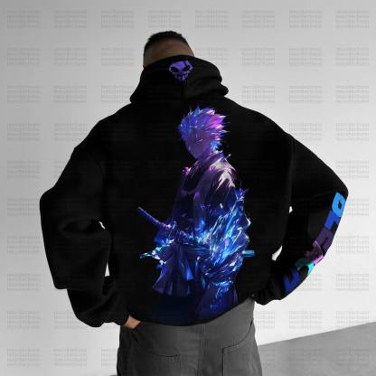 Unisex “Bleach” Anime Graphic Streetwear Vintage Hoodie