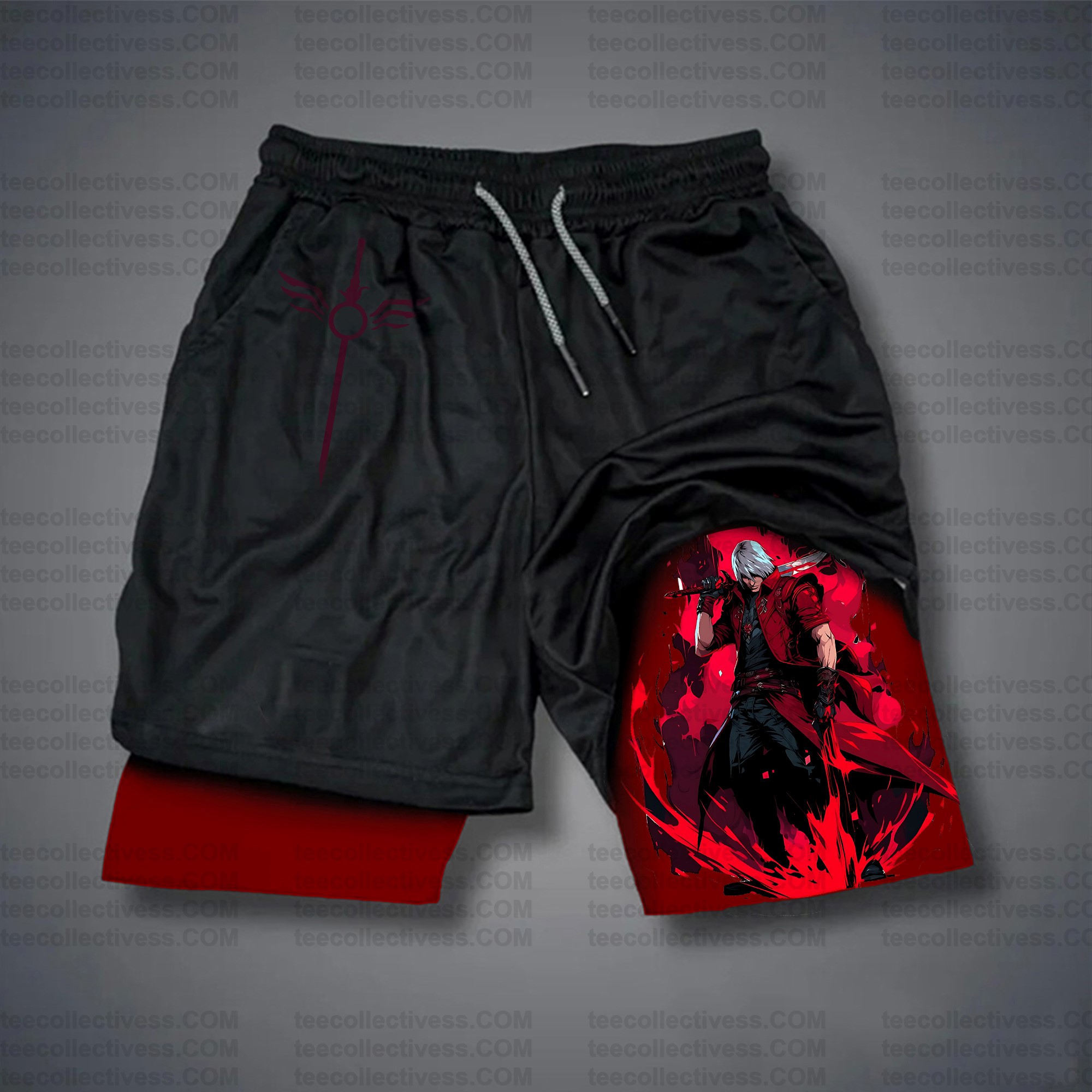 Unisex Casual Anime Streetwear Shorts