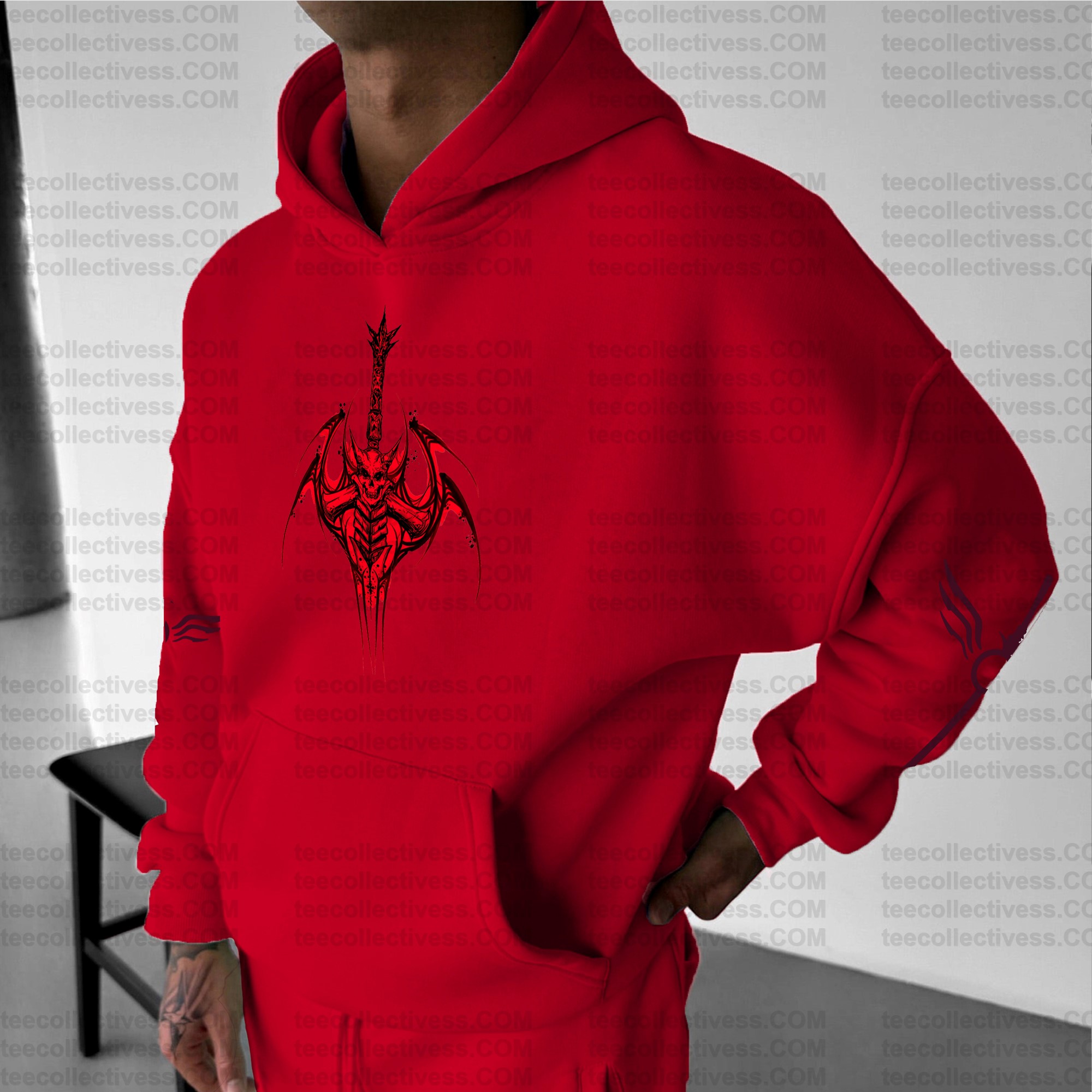 Unisex Anime Graphic Streetwear Vintage Hoodie