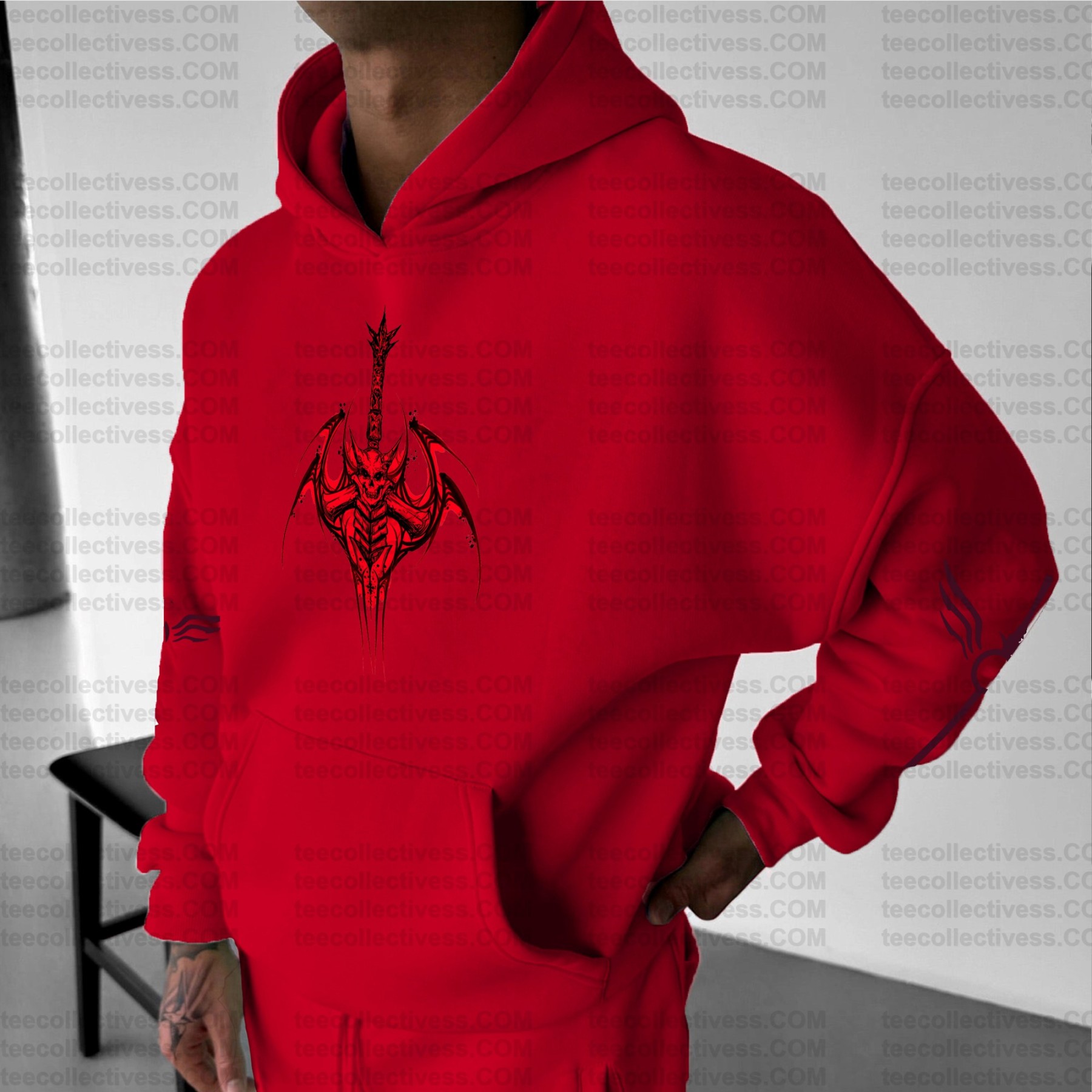 Unisex Anime Graphic Streetwear Vintage Hoodie