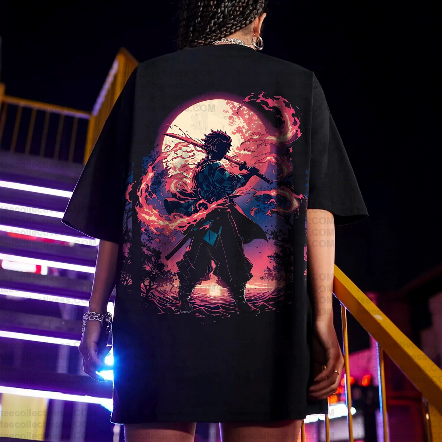 Unisex Anime Inspired Vintage T-Shirt