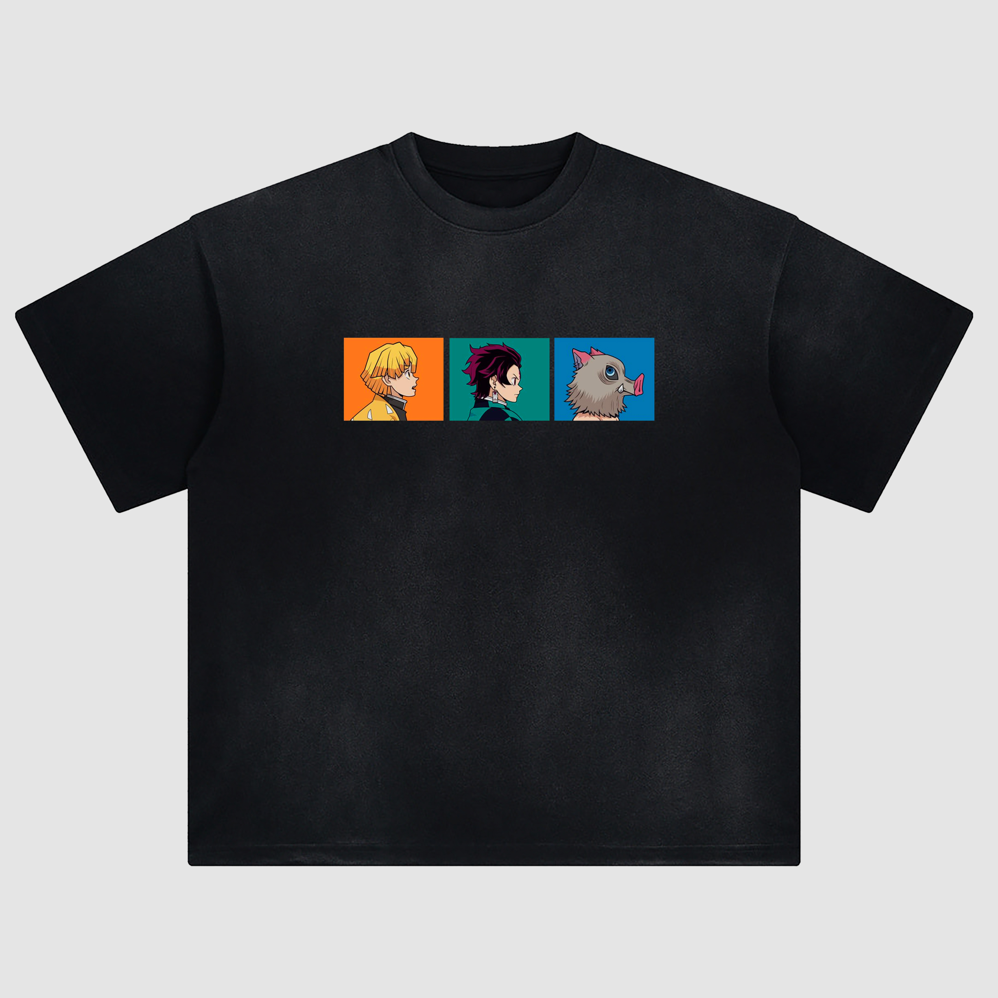 Unisex Fit ANIME Washed T-Shirt