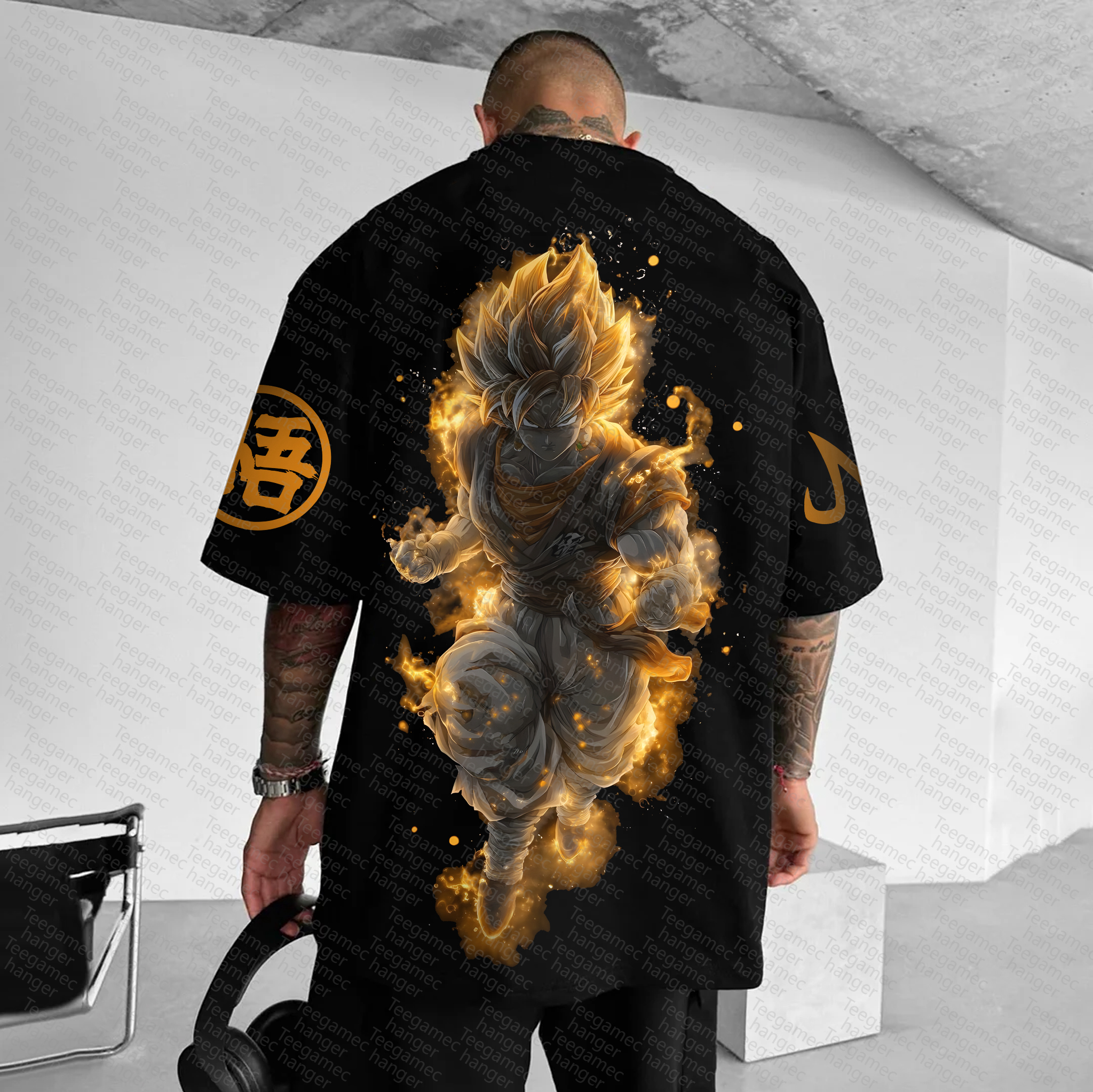 Unisex  Inspired Anime Vintage T-Shirt