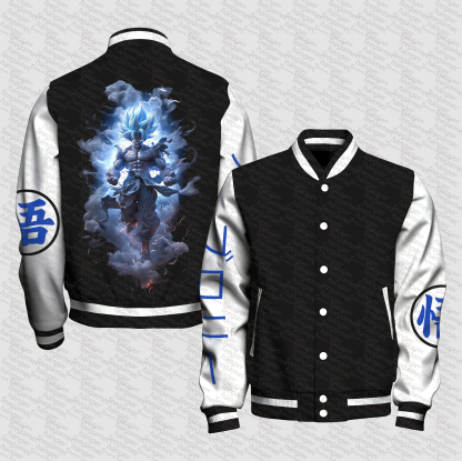 Unisex Vintage Anime Graphic Jacket