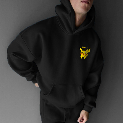 Unisex “Pokémon” Anime Graphic Streetwear Vintage Hoodie