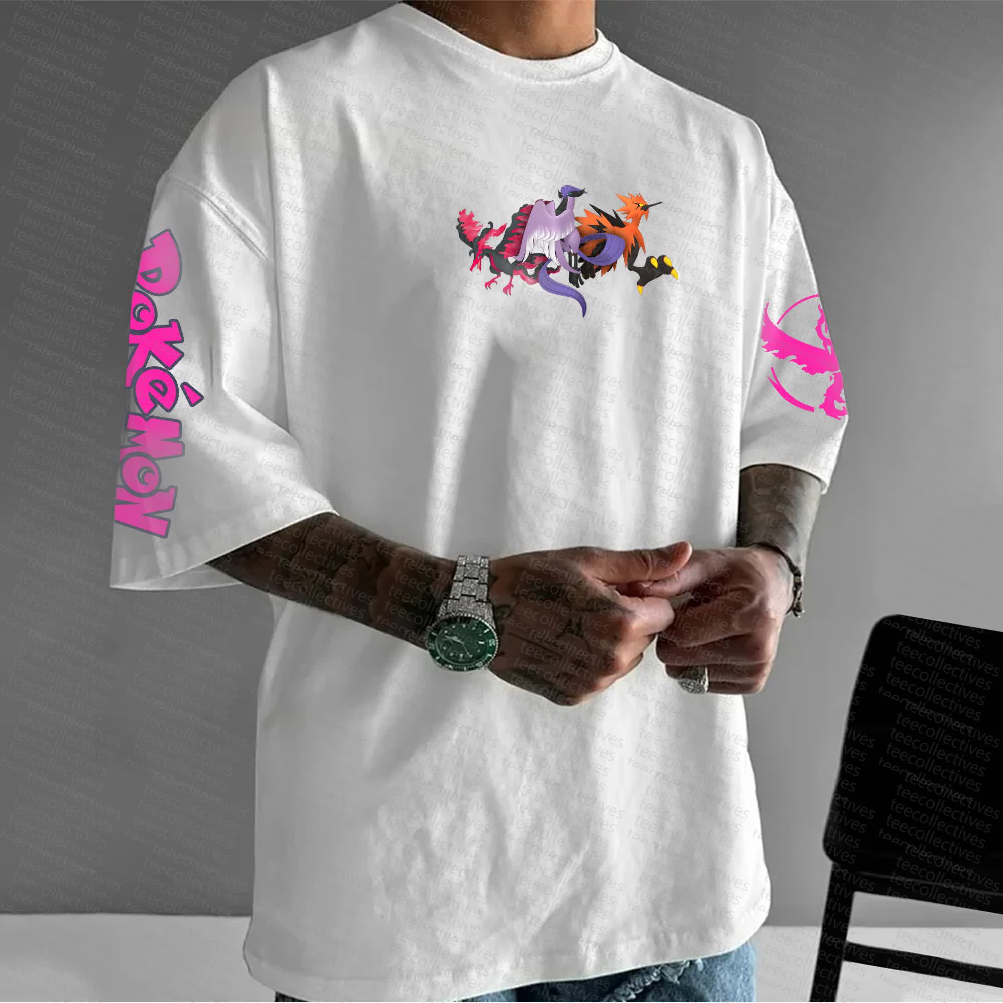 Unisex  "Pokémon" Anime Inspired Vintage T-Shirt