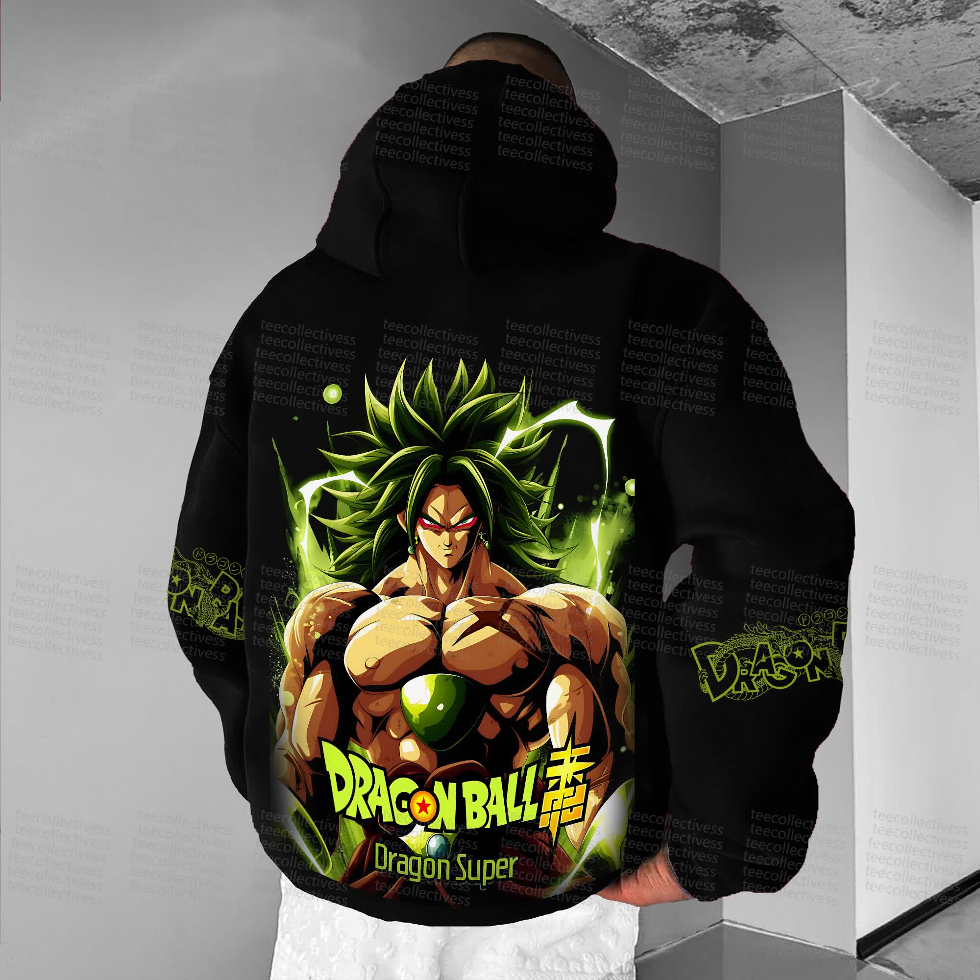 Unisex “Dragonball” Anime Graphic Streetwear Vintage Hoodie