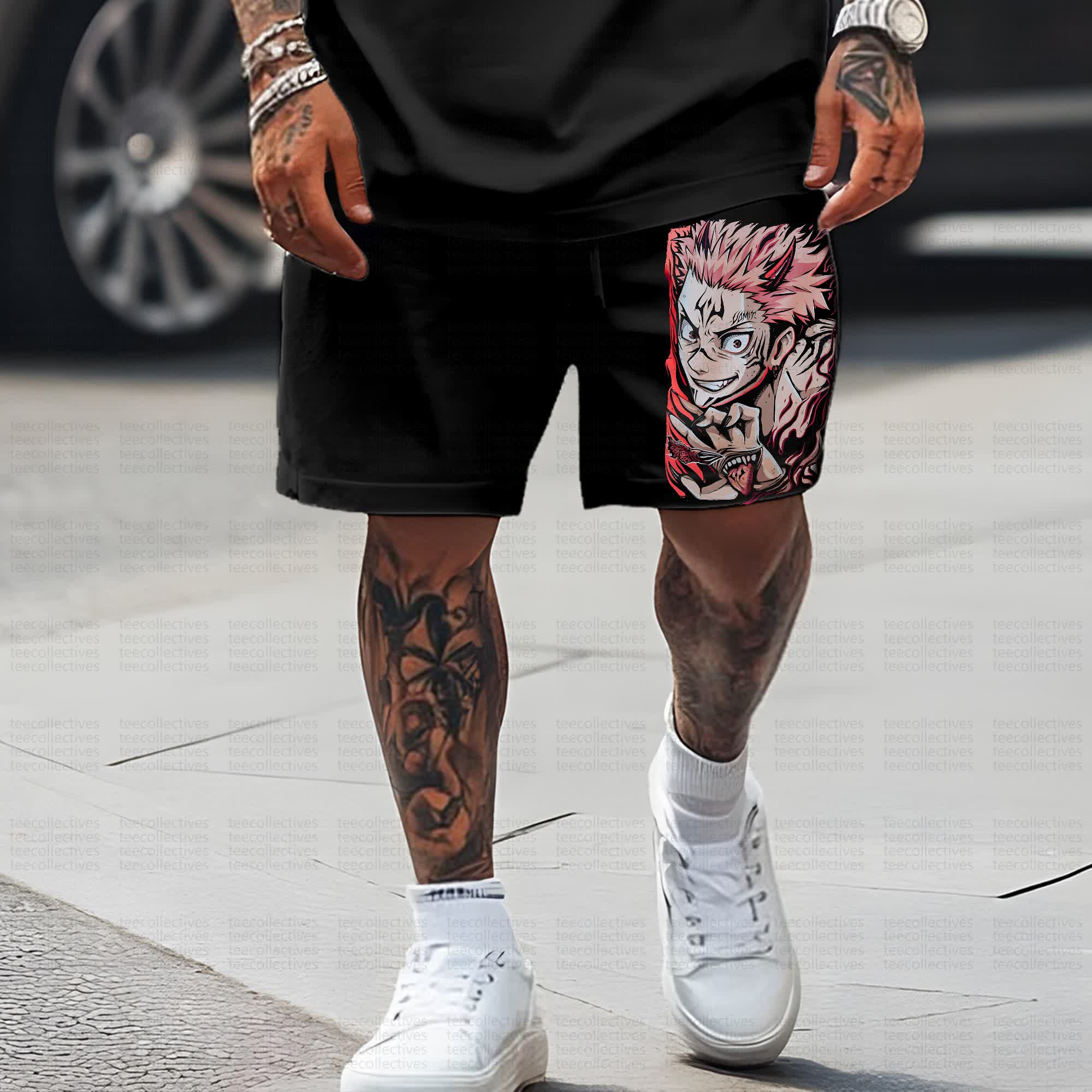 Unisex Casual Anime Streetwear Shorts 丨Jujutsu Kaisen