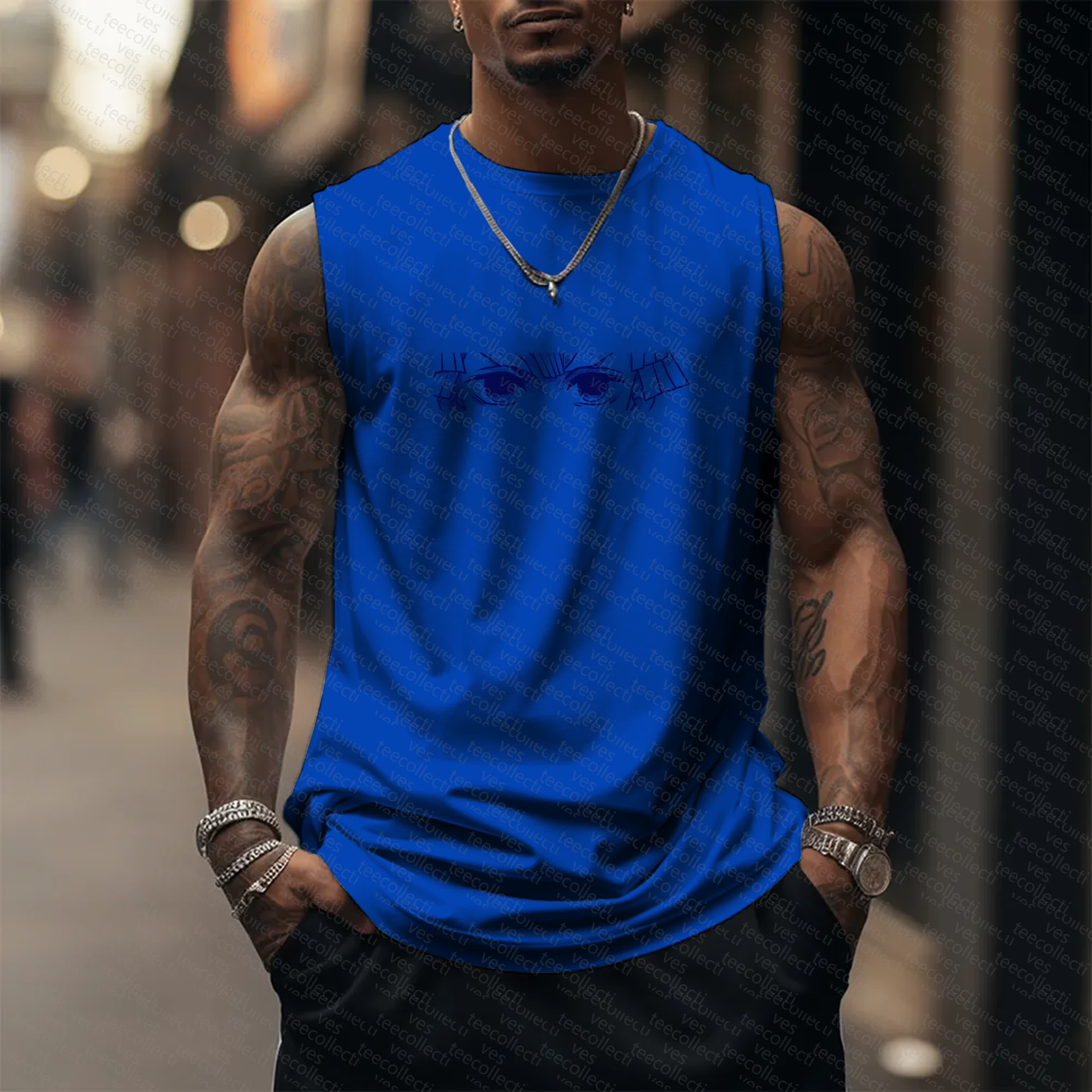 Unisex  “ Demon Slayer” Casual Anime  Tank Top