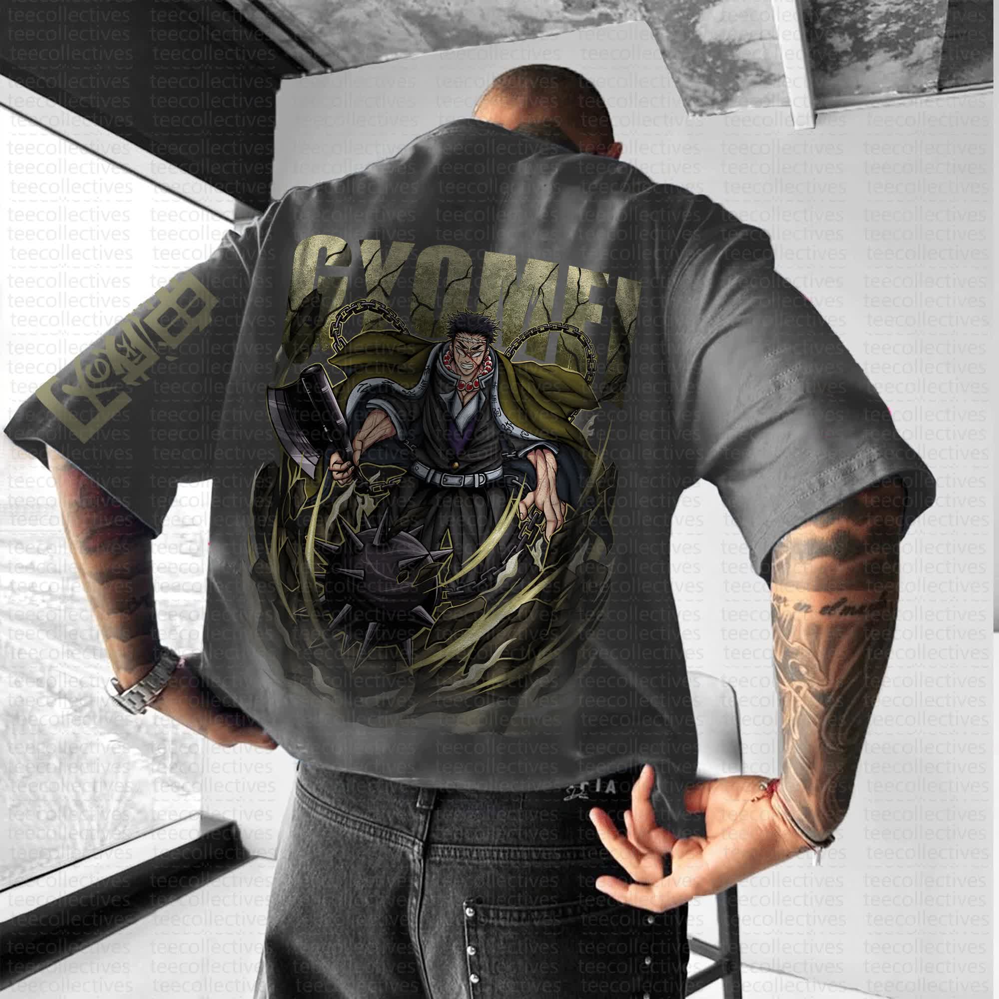 Unisex Anime Inspired Vintage T-Shirt丨Demon Slayer