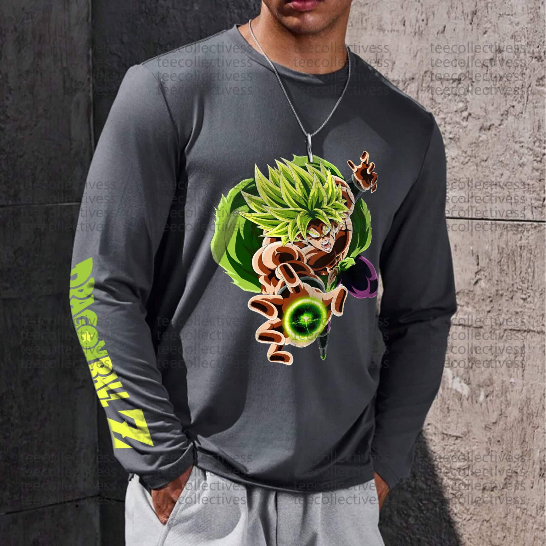 Unisex “DragonBALL Z” Anime Graphic Streetwear Vintage long-sleeved T-shirt