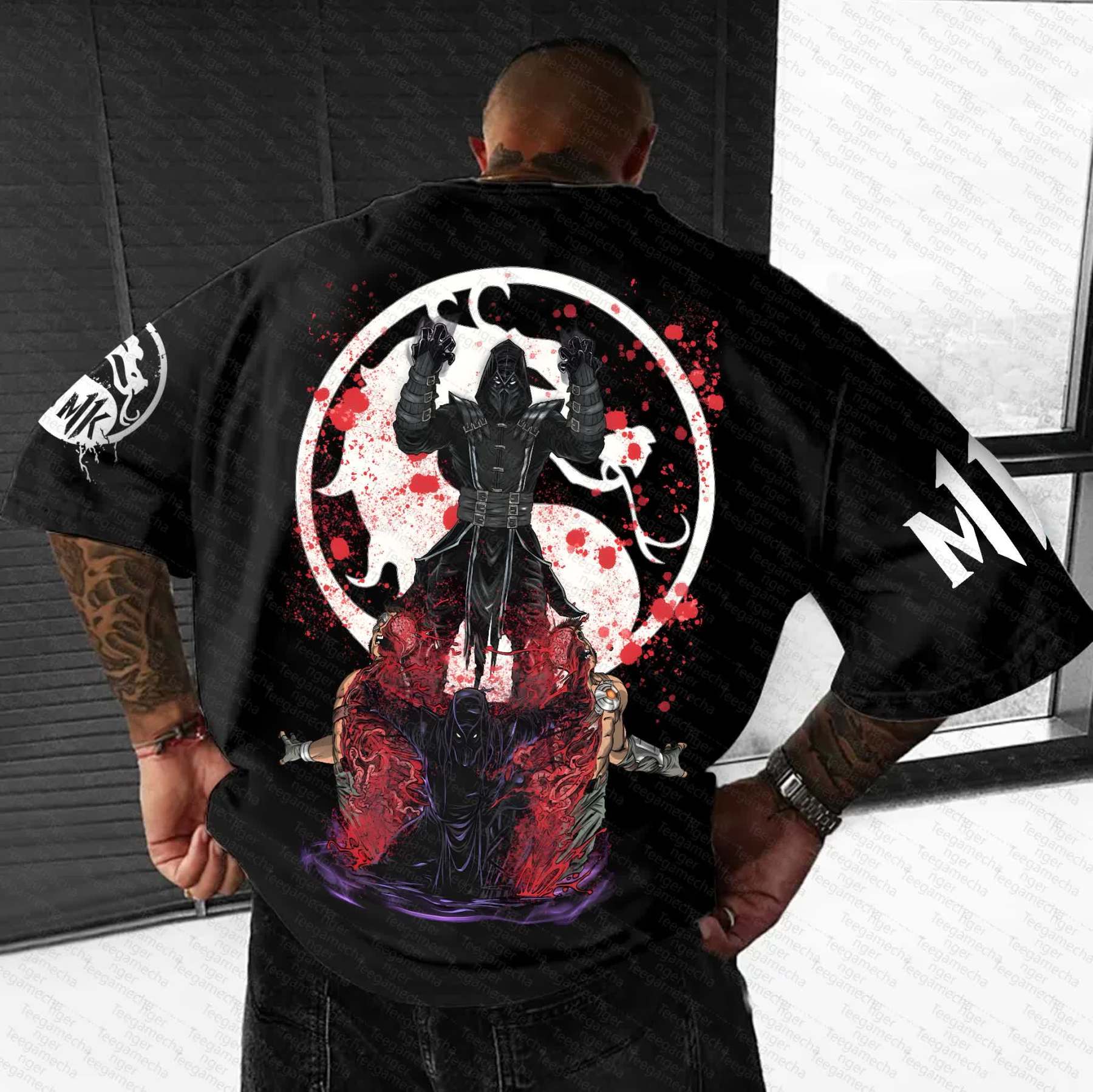 Unisex "Mortal Kombat" Inspired Vintage T-Shirt