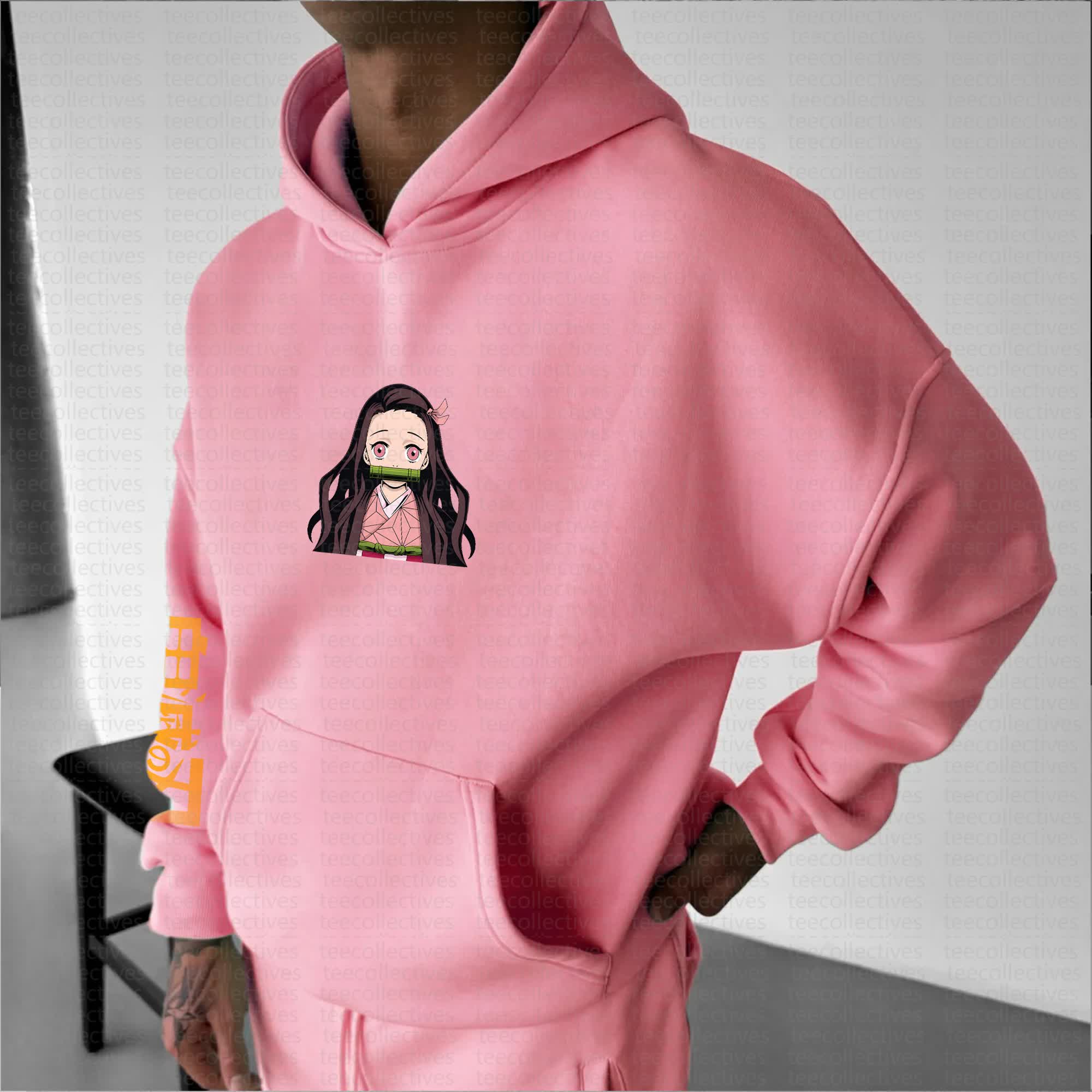 Unisex Anime Graphic Streetwear Vintage Hoodie丨Demon Slayer