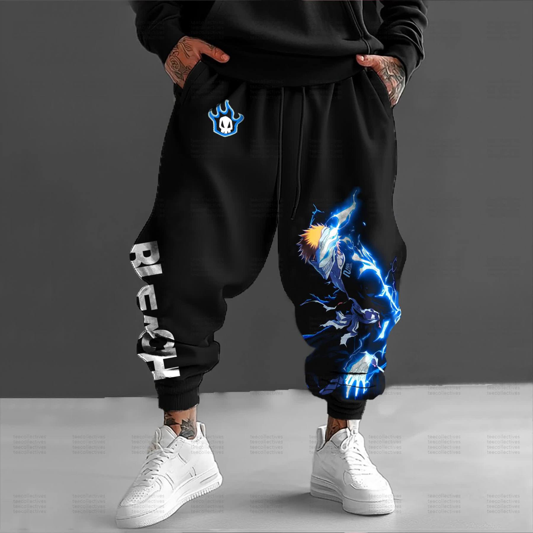 Unisex Anime Inspired Vintage Pants丨Demon Slayer X Pokémon