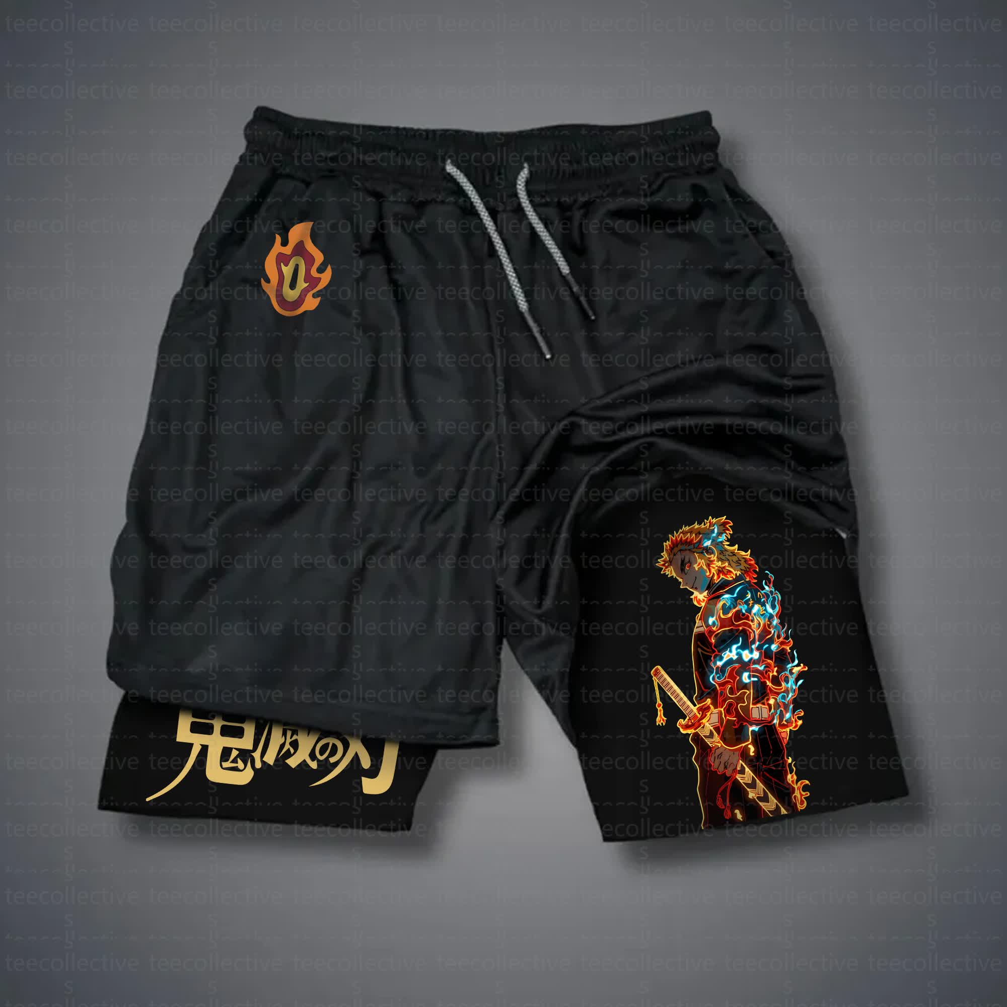 Unisex Casual Anime Streetwear Shorts 丨Demon Slayer