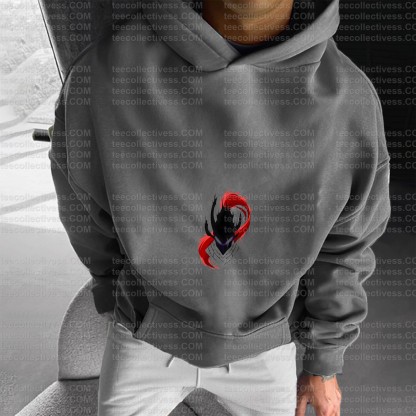 Unisex Anime Graphic Streetwear Wintage Plush Hoodie