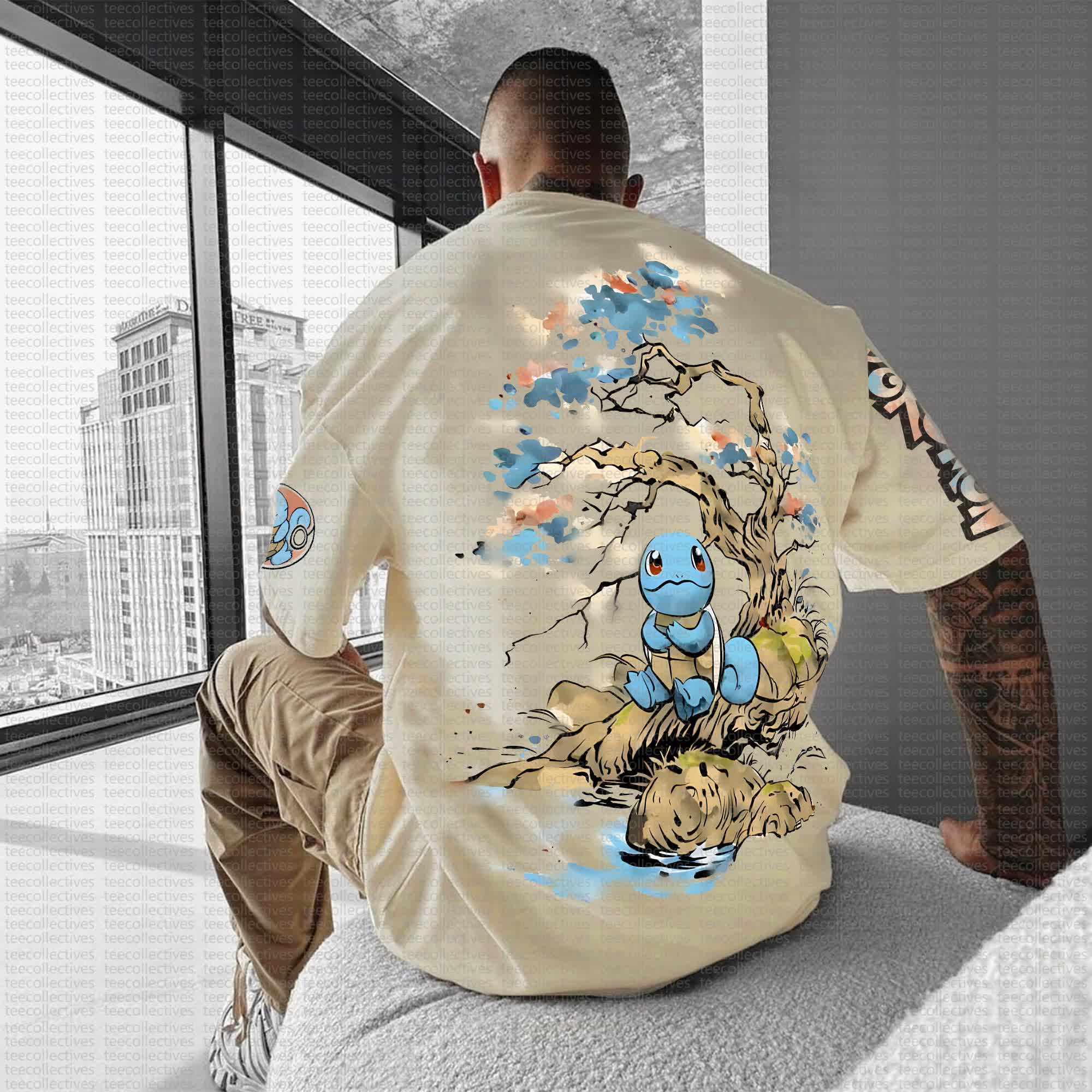 Unisex  "Pokémon" Anime Inspired Vintage T-Shirt