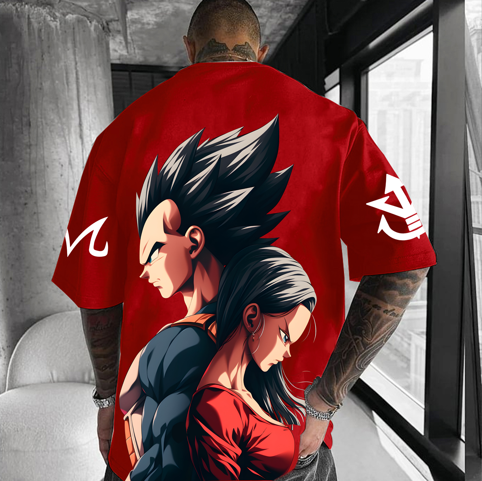 Unisex Anime Inspired Vintage T-Shirt