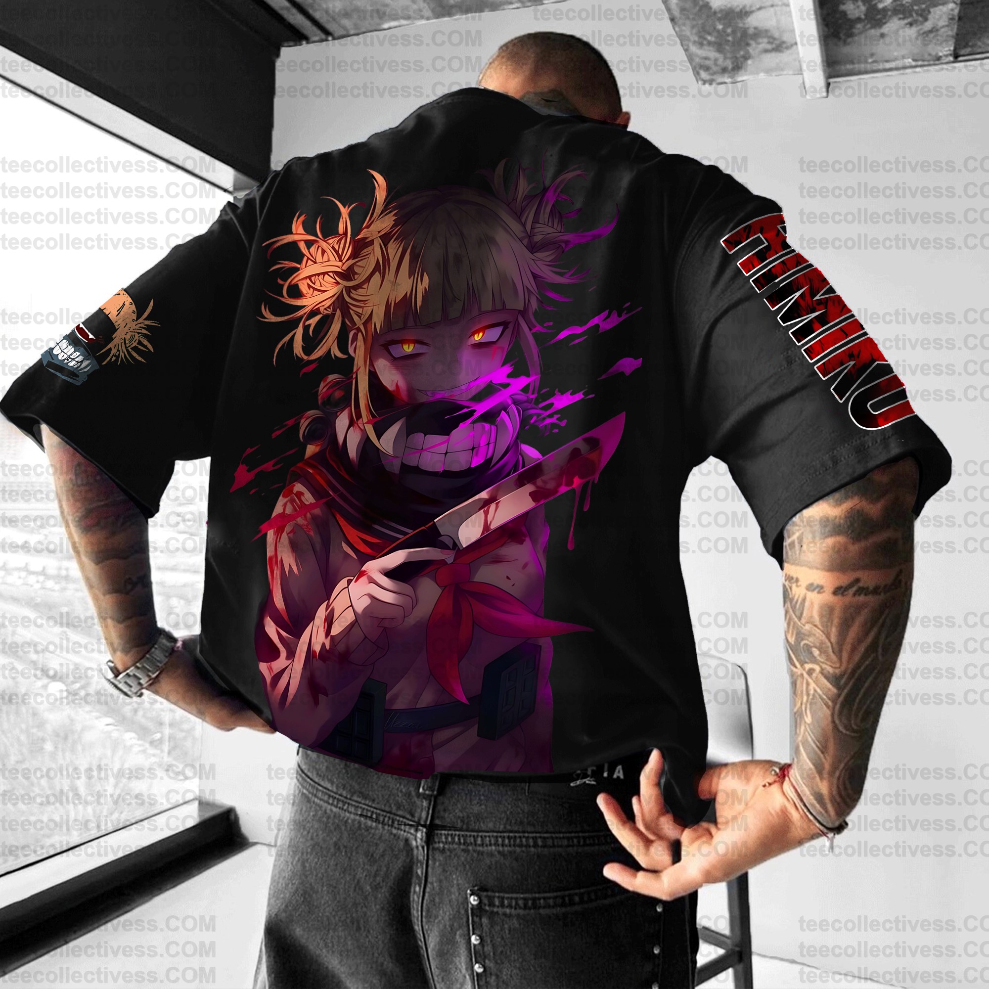 Unisex Anime Inspired Vintage T-Shirt