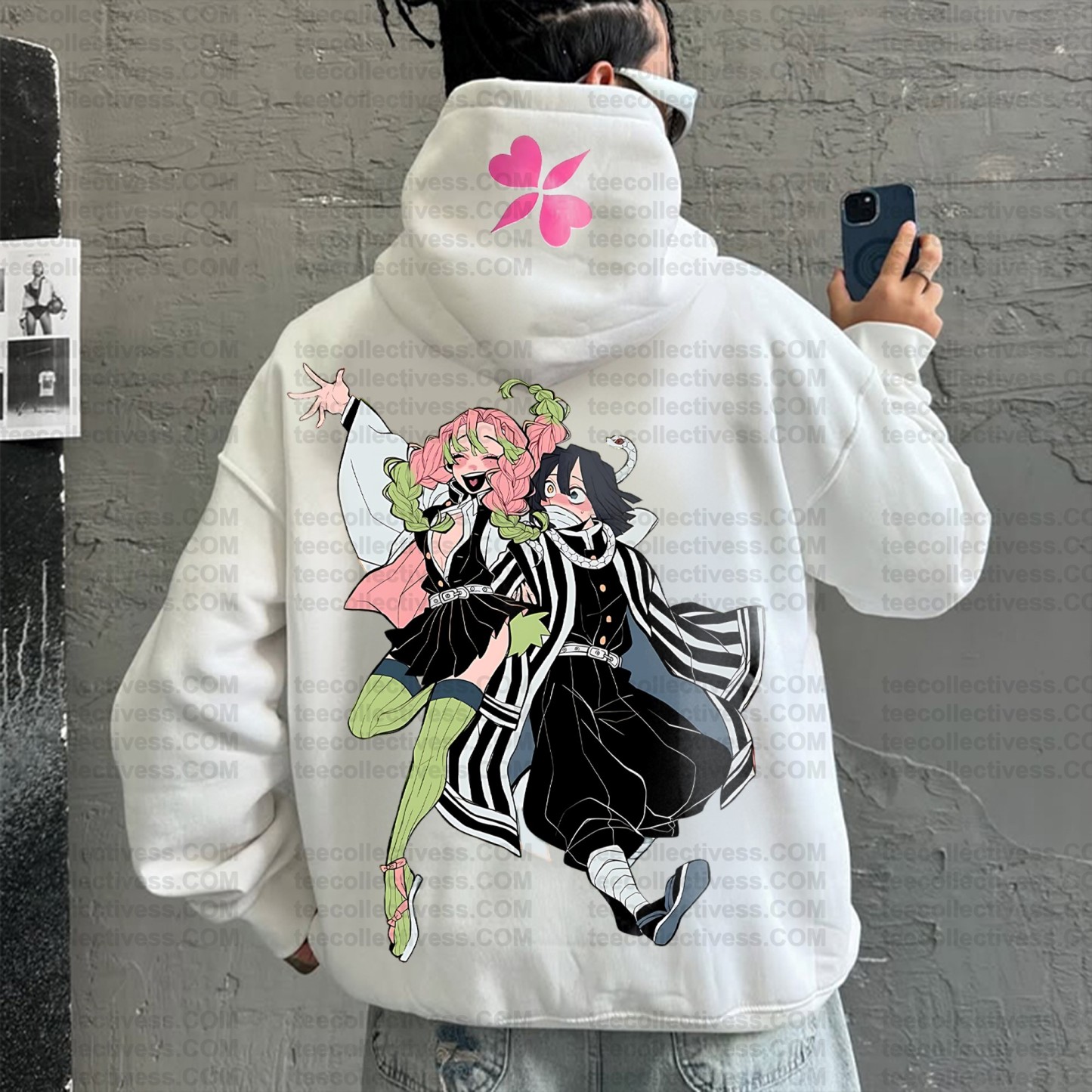 Unisex Graphic Streetwear Vintage Plush Hoodie