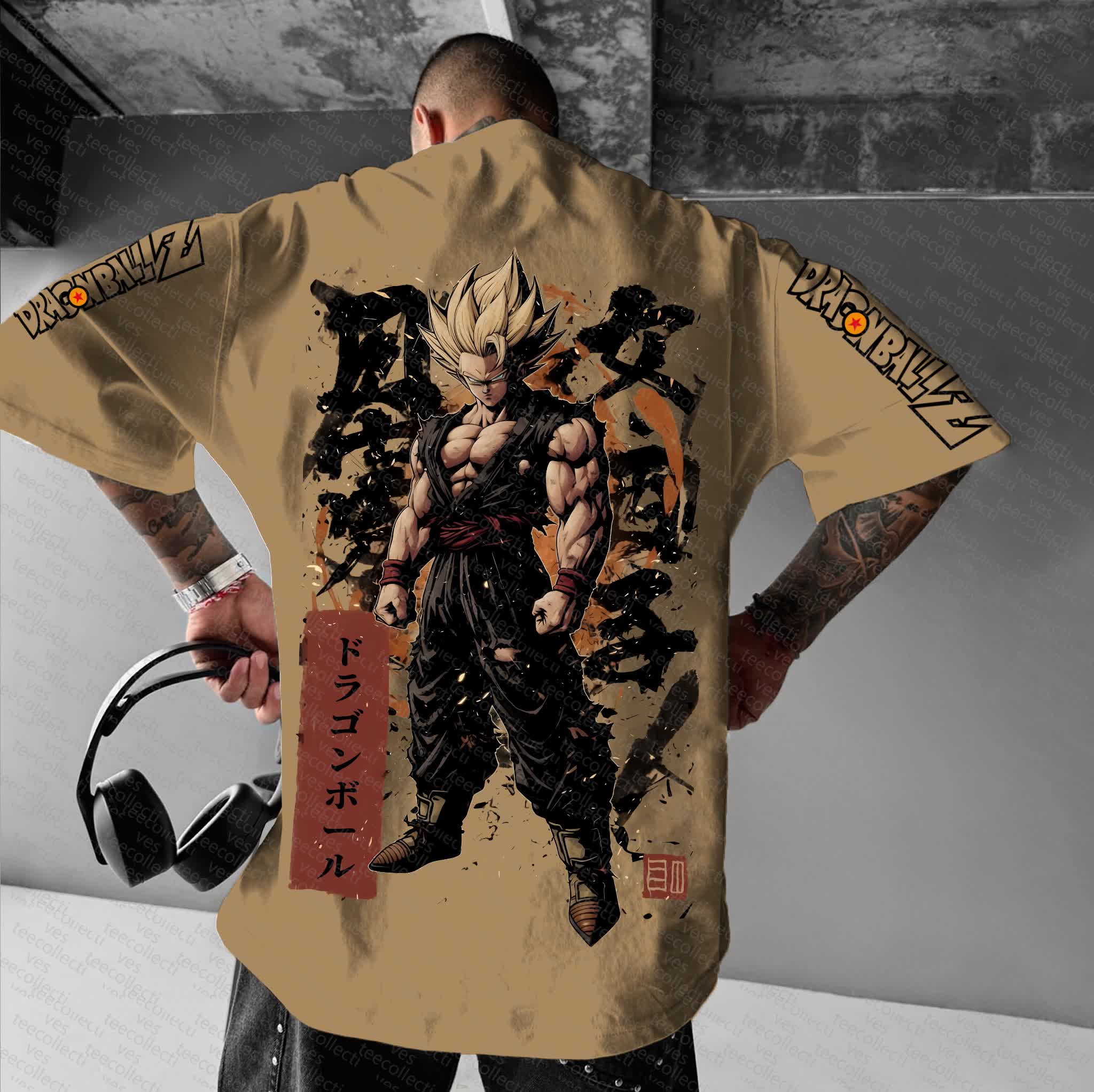 Unisex  "Dragon Ball" Anime Inspired Vintage T-Shirt