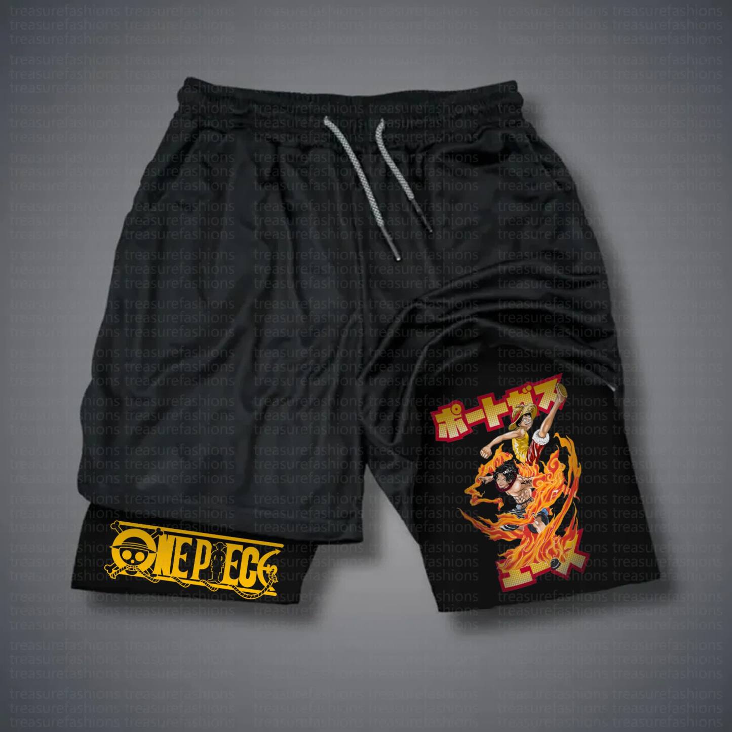 Unisex Casual Anime Streetwear Shorts 丨Demon Slayer X Pokémon
