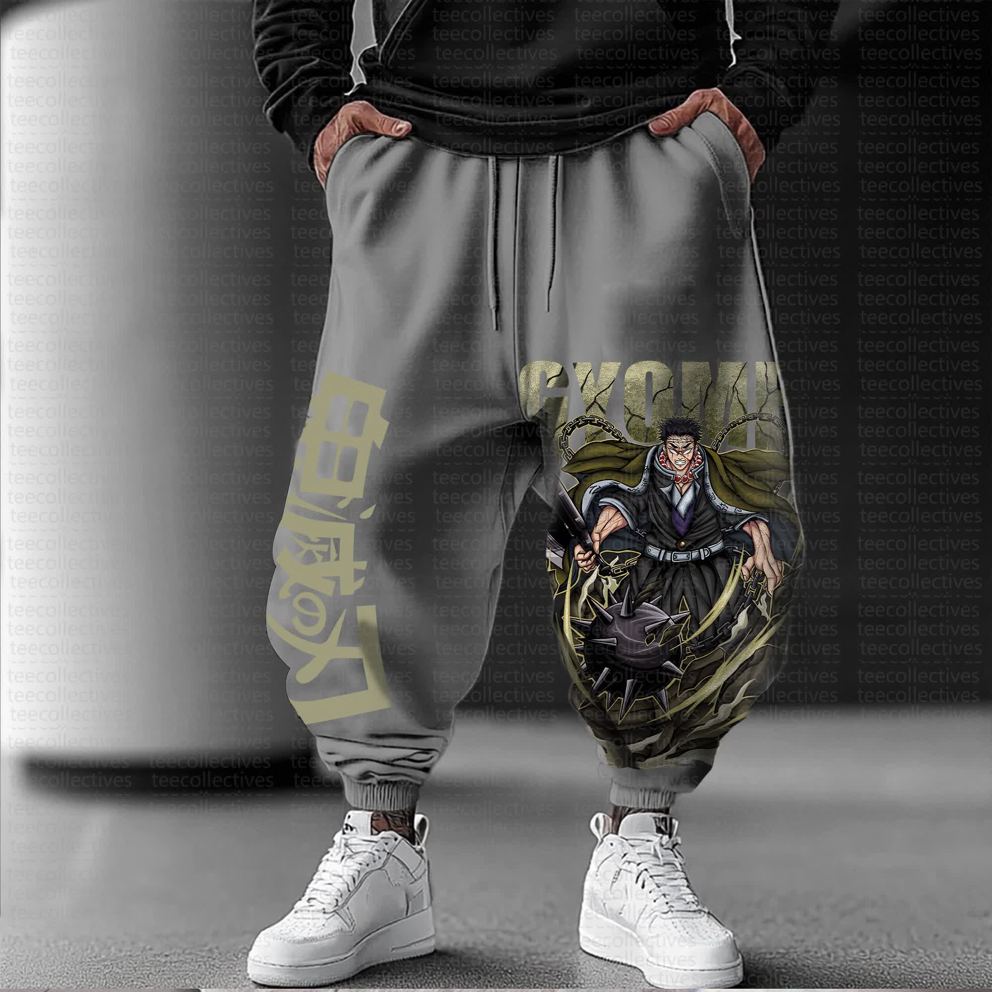 Unisex Anime Inspired Vintage Pants丨Demon Slayer