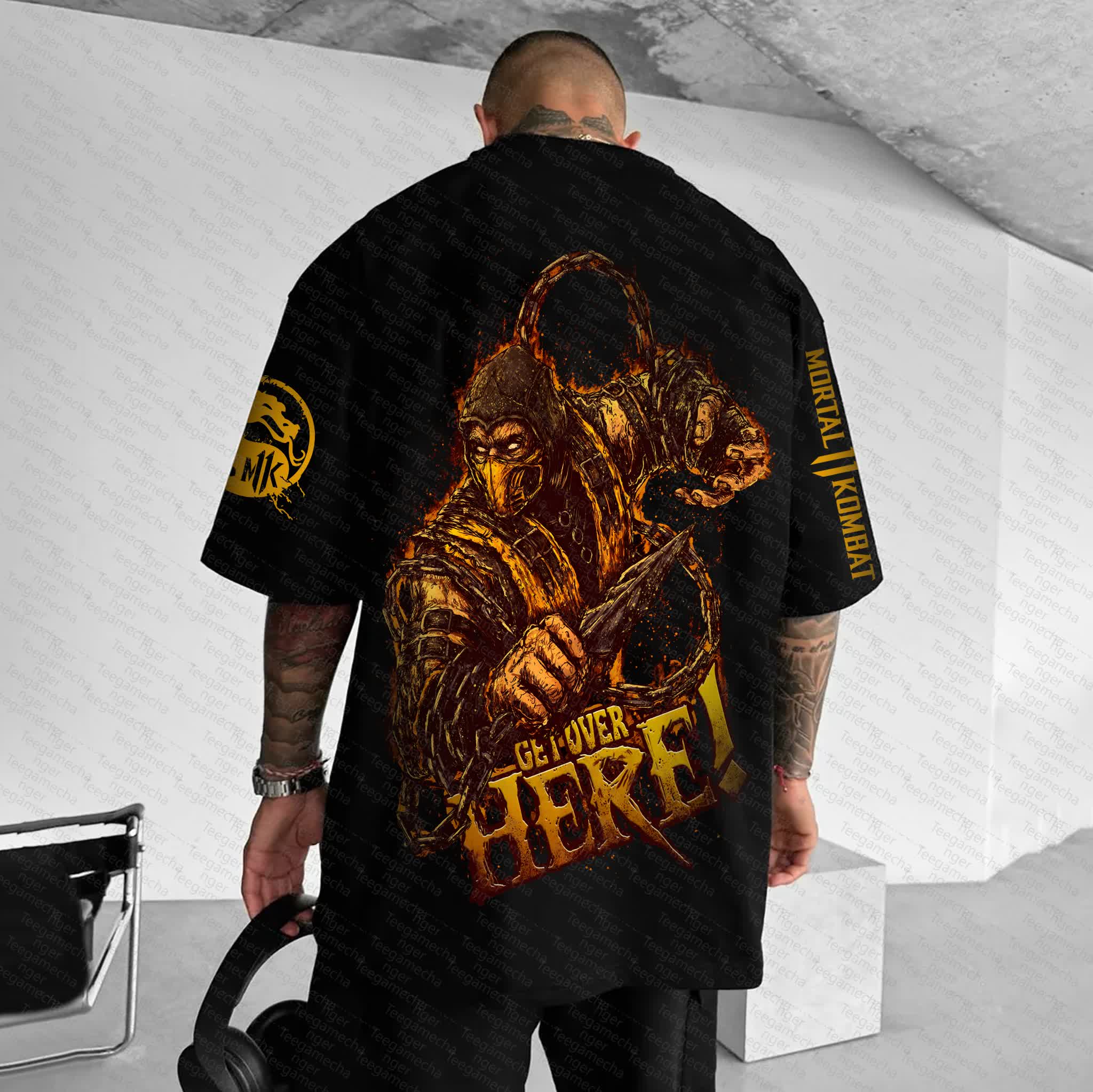 Unisex  "Mortal Kombat"  Inspired Vintage T-Shirt