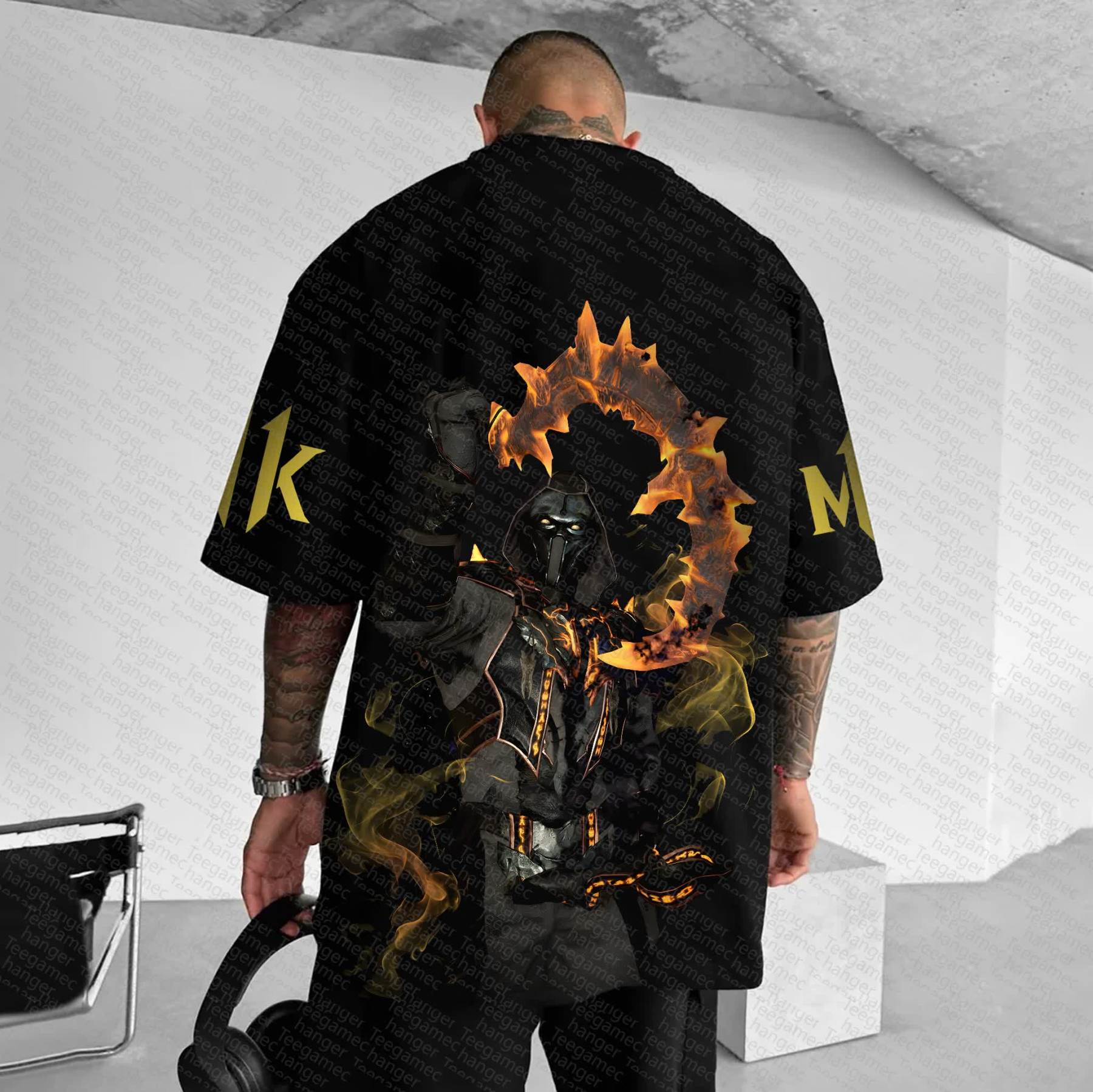 Unisex "Mortal Kombat" Inspired Vintage T-Shirt