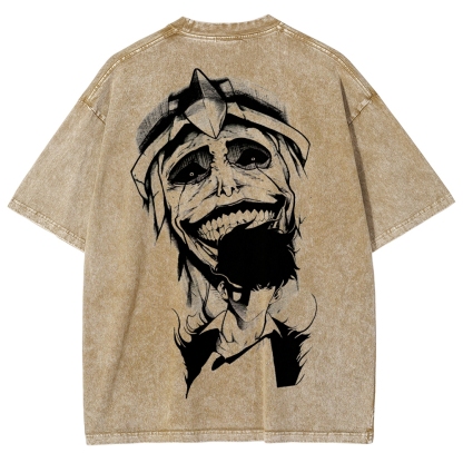 Solo Leveling Unisex Fit Washed T-Shirt