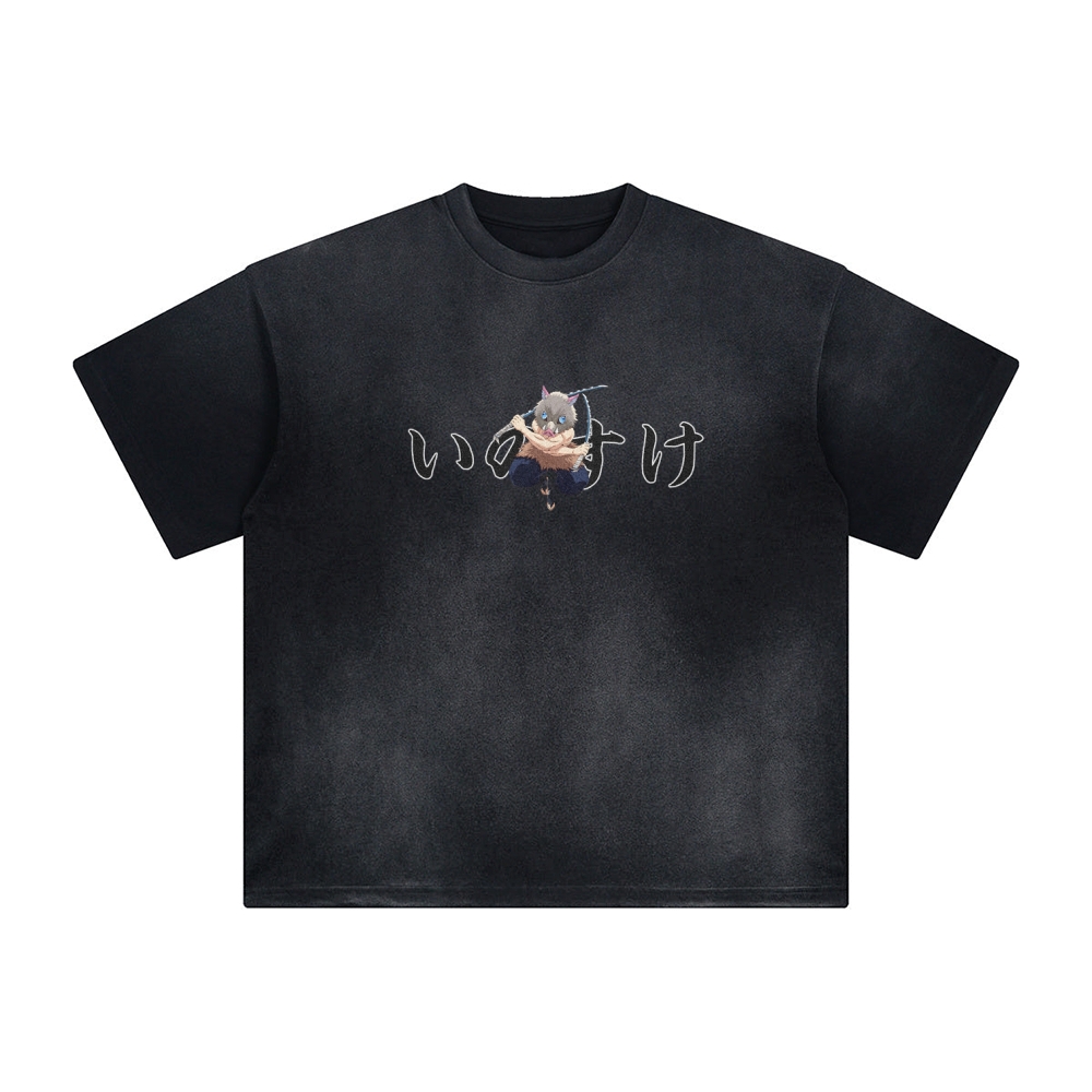 Unisex Vintage Tee丨  Demon Slayer Tee