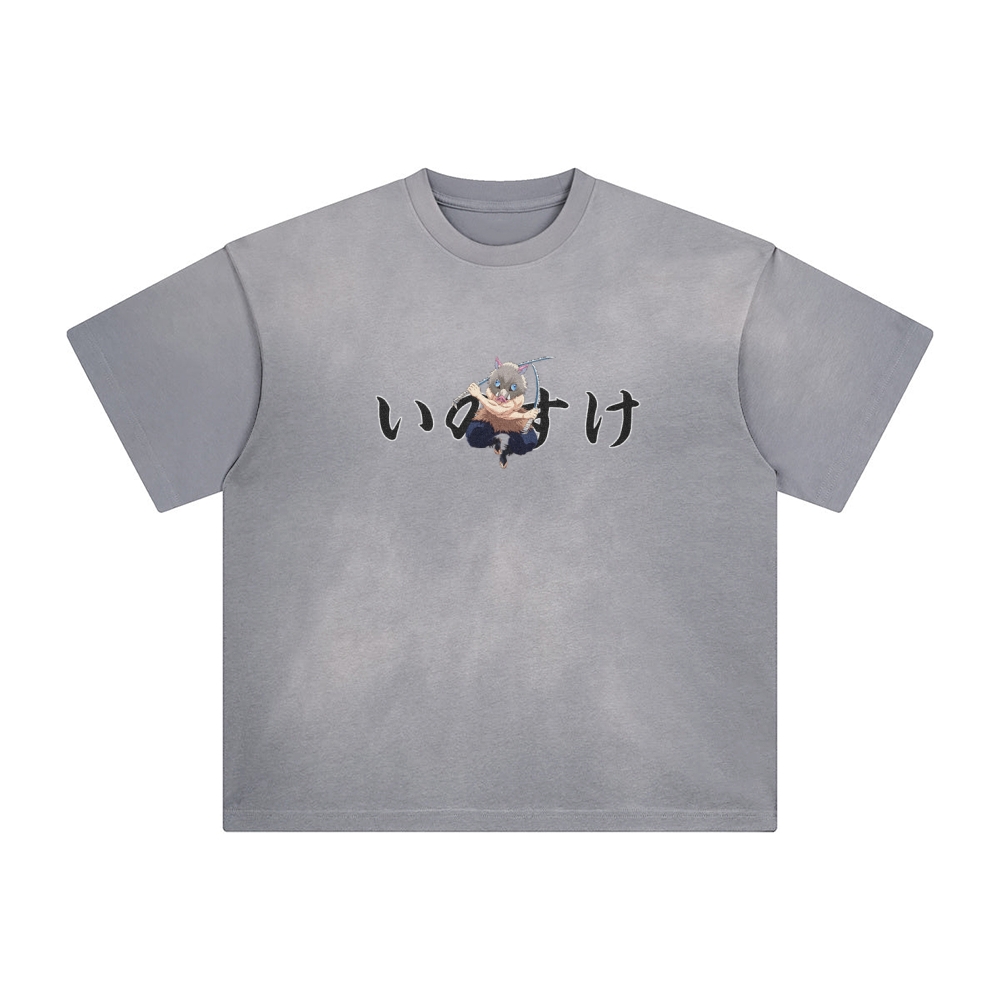 Unisex Vintage Tee丨  Demon Slayer Tee