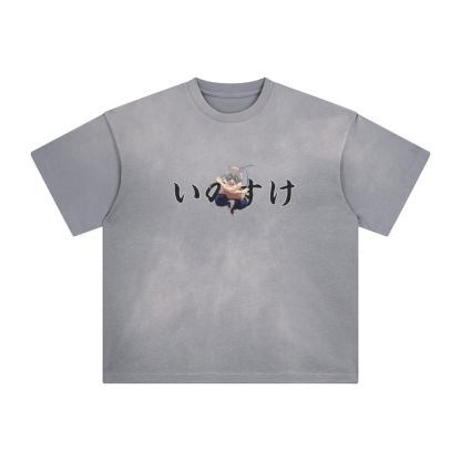 Unisex Vintage Tee丨  Demon Slayer Tee