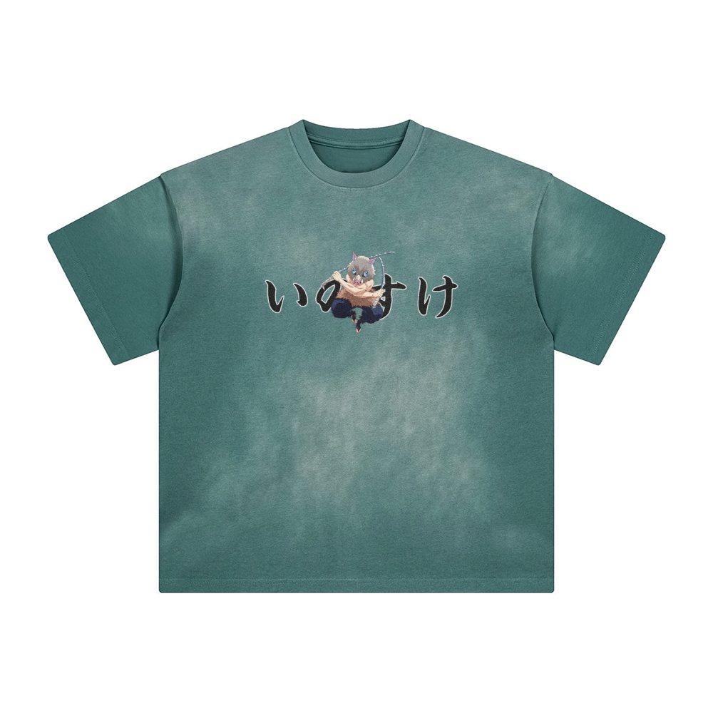 Unisex Vintage Tee丨  Demon Slayer Tee