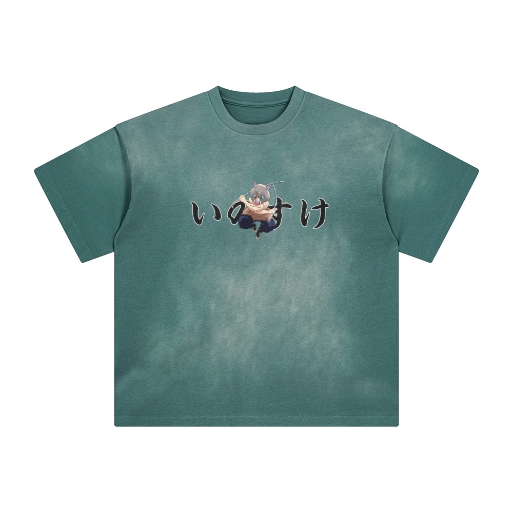 Unisex Vintage Tee丨  Demon Slayer Tee