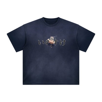 Unisex Vintage Tee丨  Demon Slayer Tee