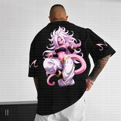 Unisex Anime Inspired Vintage T-Shirt丨DragonBall